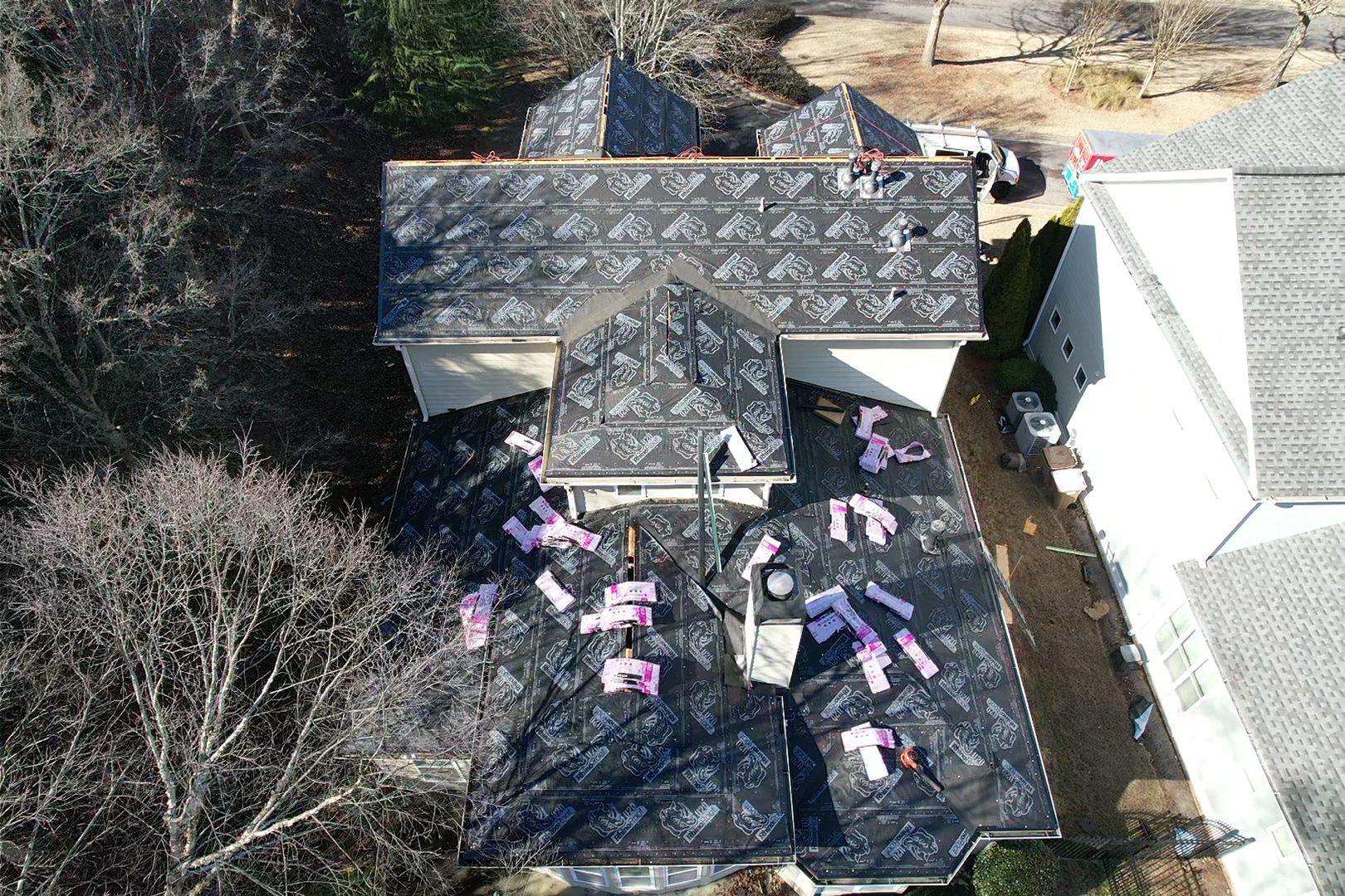Residential Roofing Installation using Owens Corning by Inspector Roofing and Restoration