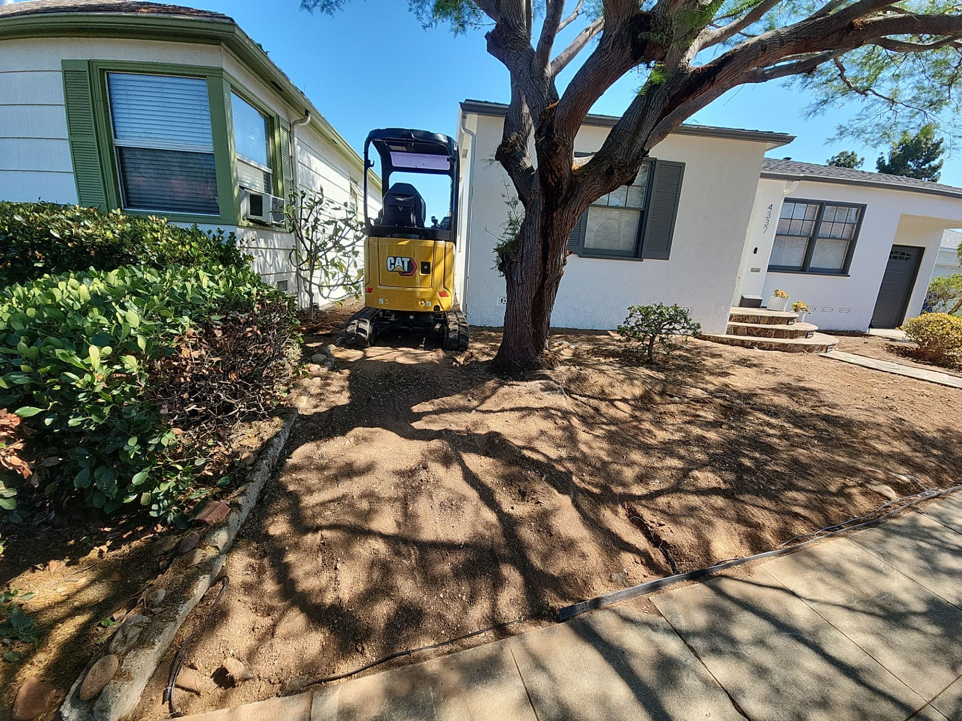 Xeriscape Transformation with River Rock and Irrigation in San Diego by Yard Techs