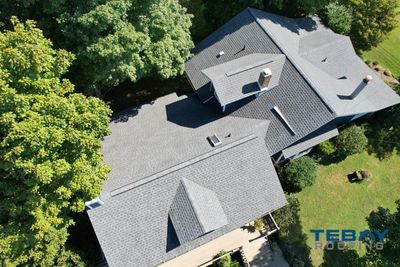 Residential Roofing Installation using GAF Timberline HDZ, Pewter Gray
