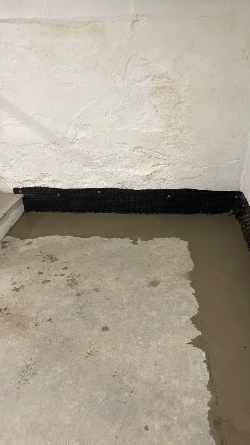 Interior Drain Tile & Wall Drainage in Northeast Minneapolis by Waterproofing Northeast