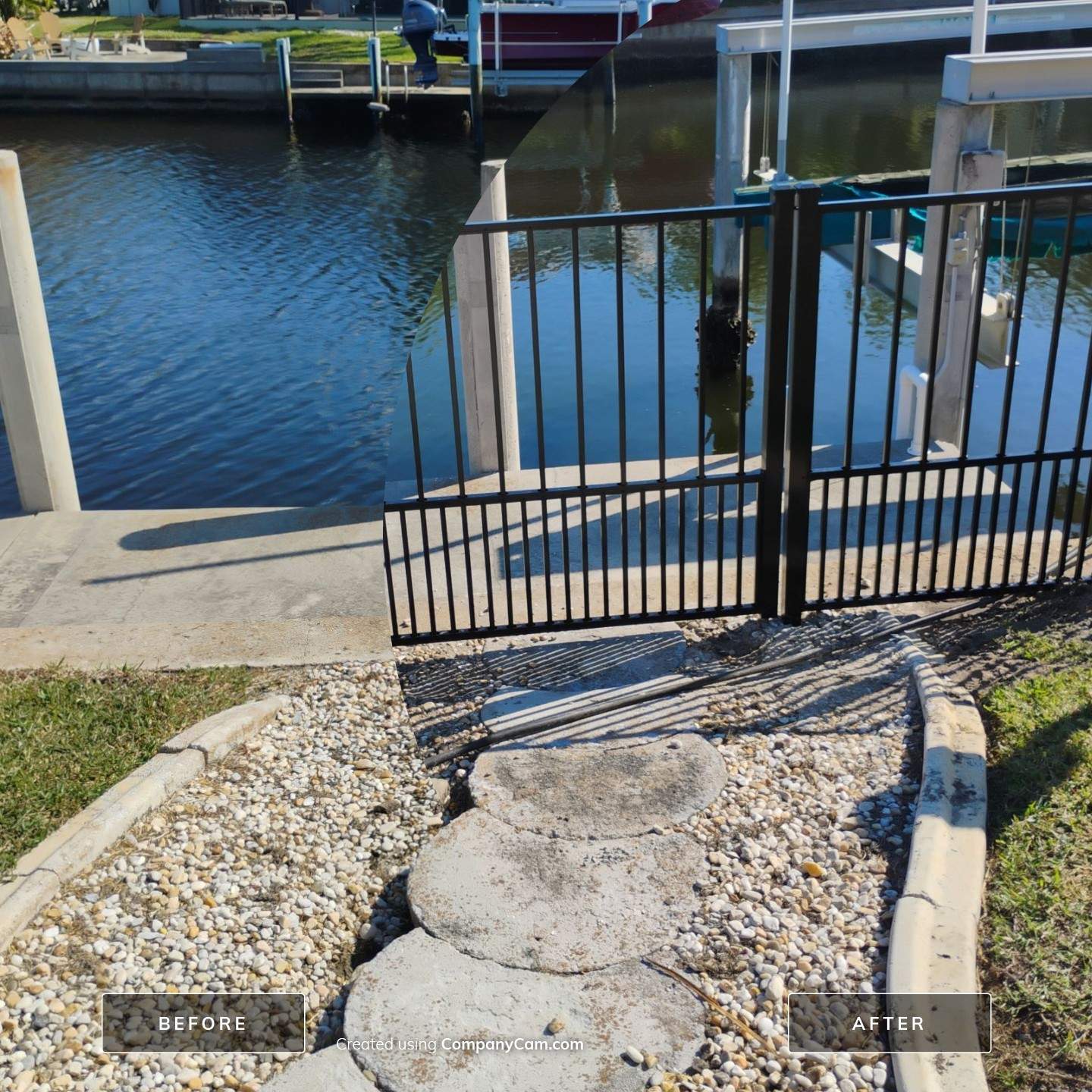 Puppy Picket Aluminum Fence in Punta Gorda by True Fence LLC