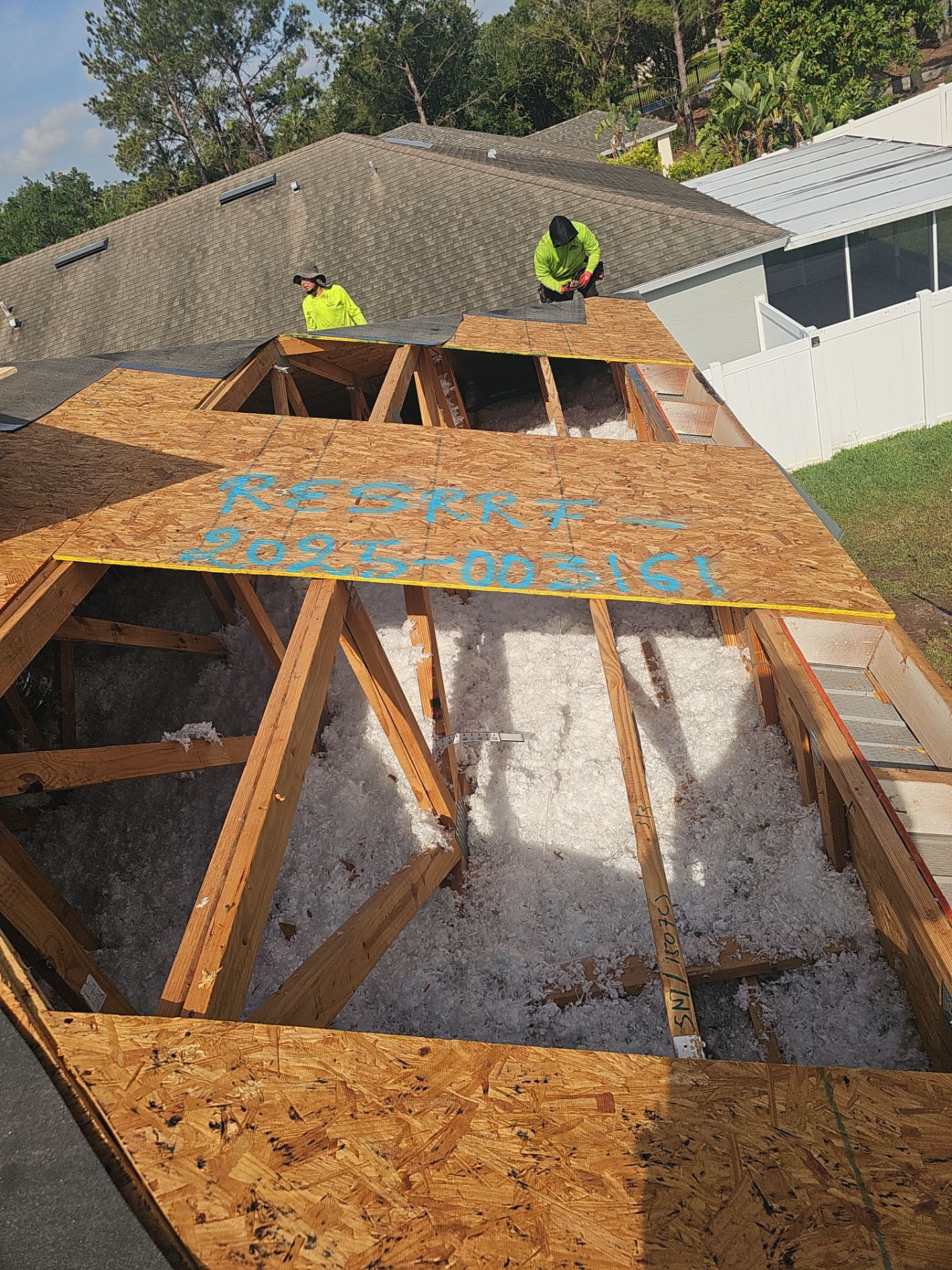Project in Wesley Chapel 33545 by Mitchell Roofing Company LLC
