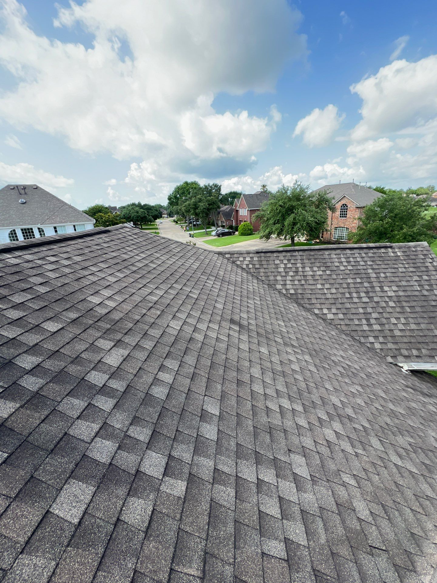 Hail Damage using Owen's Corning Duration (Lifetime) Shingles by Roof Repair Company