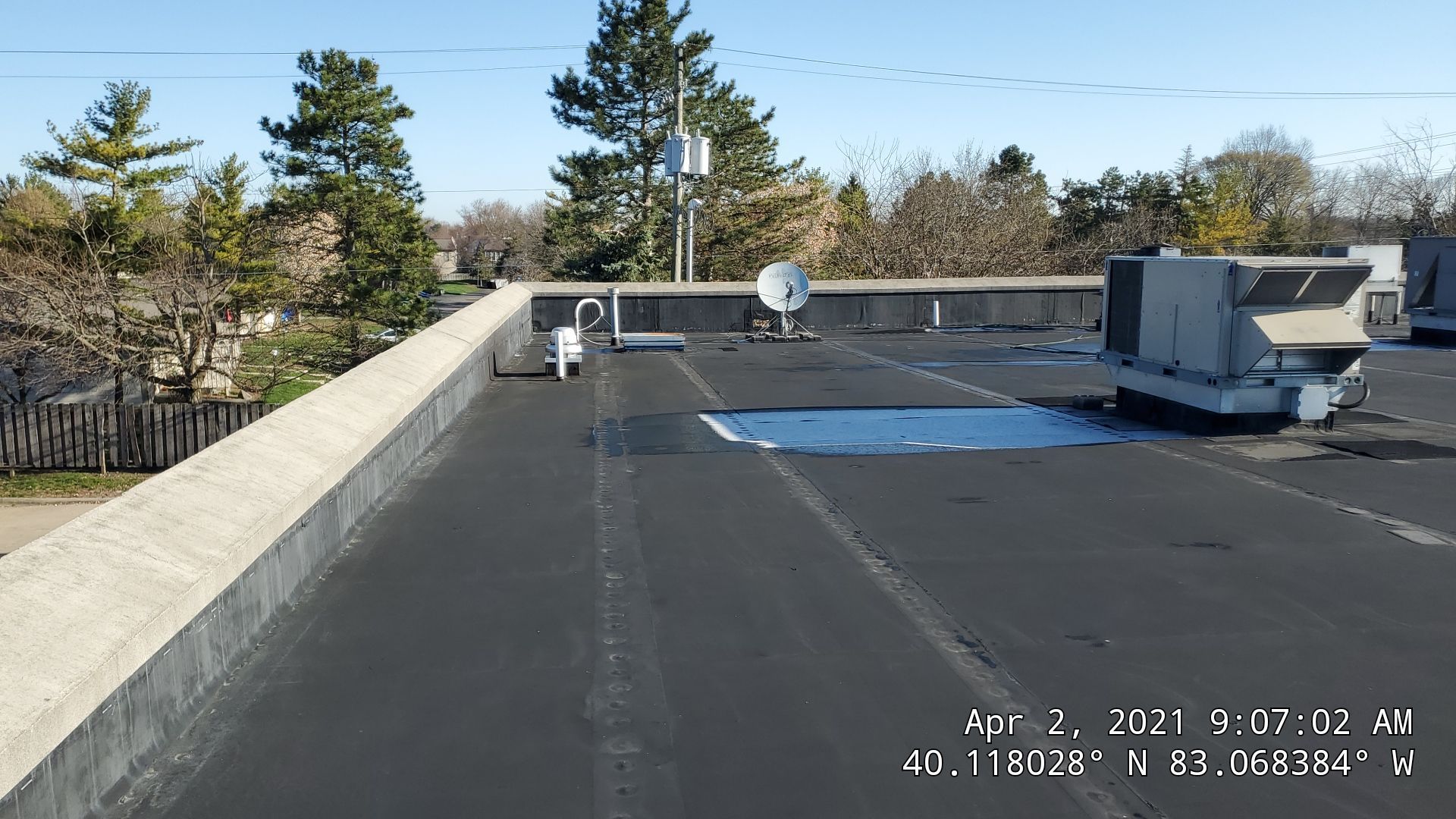 Fabric Reinforced Roof Coating by Gold Star Roofing LLC 