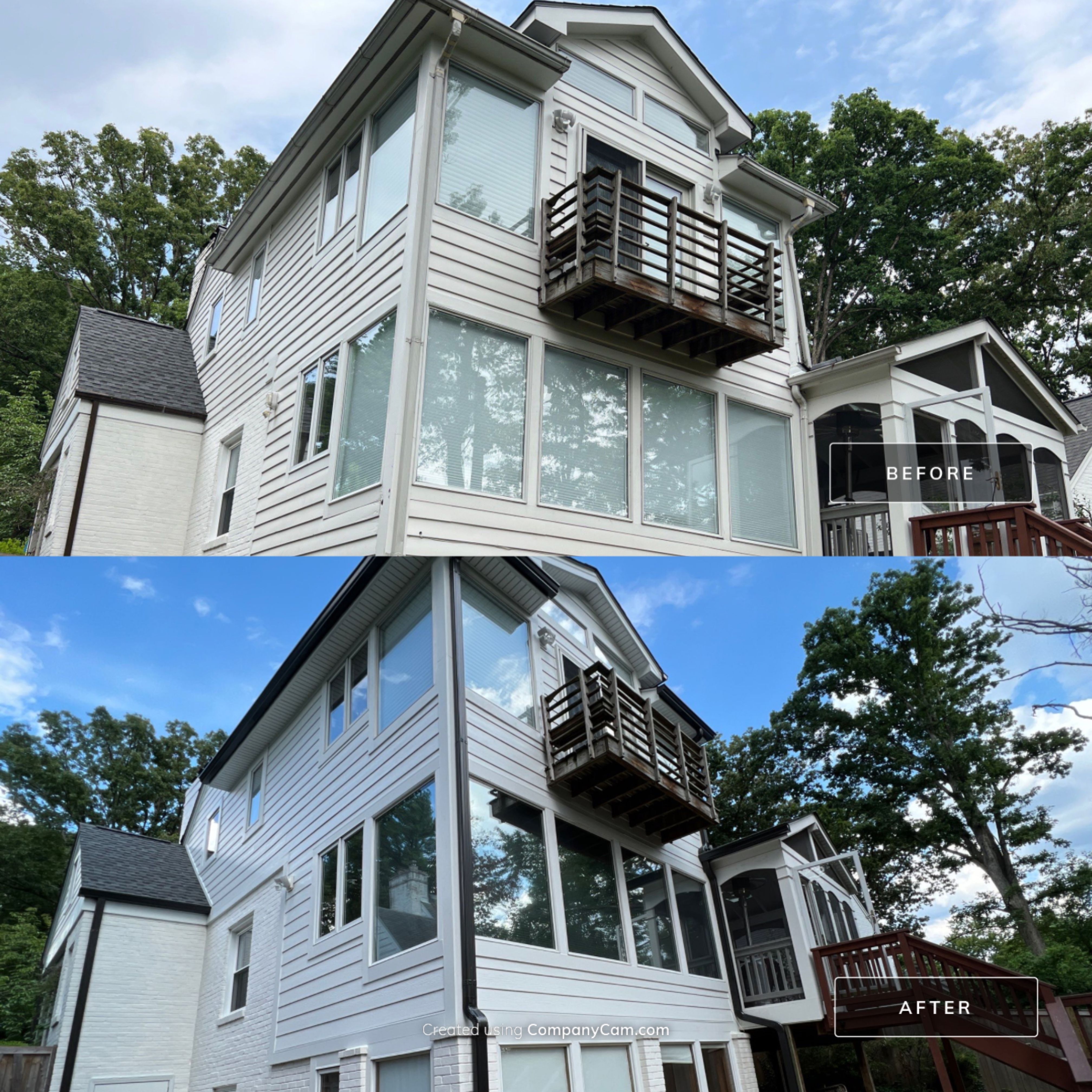 Arlington Hardie Installation - Arctic White by RM Banning, Inc.