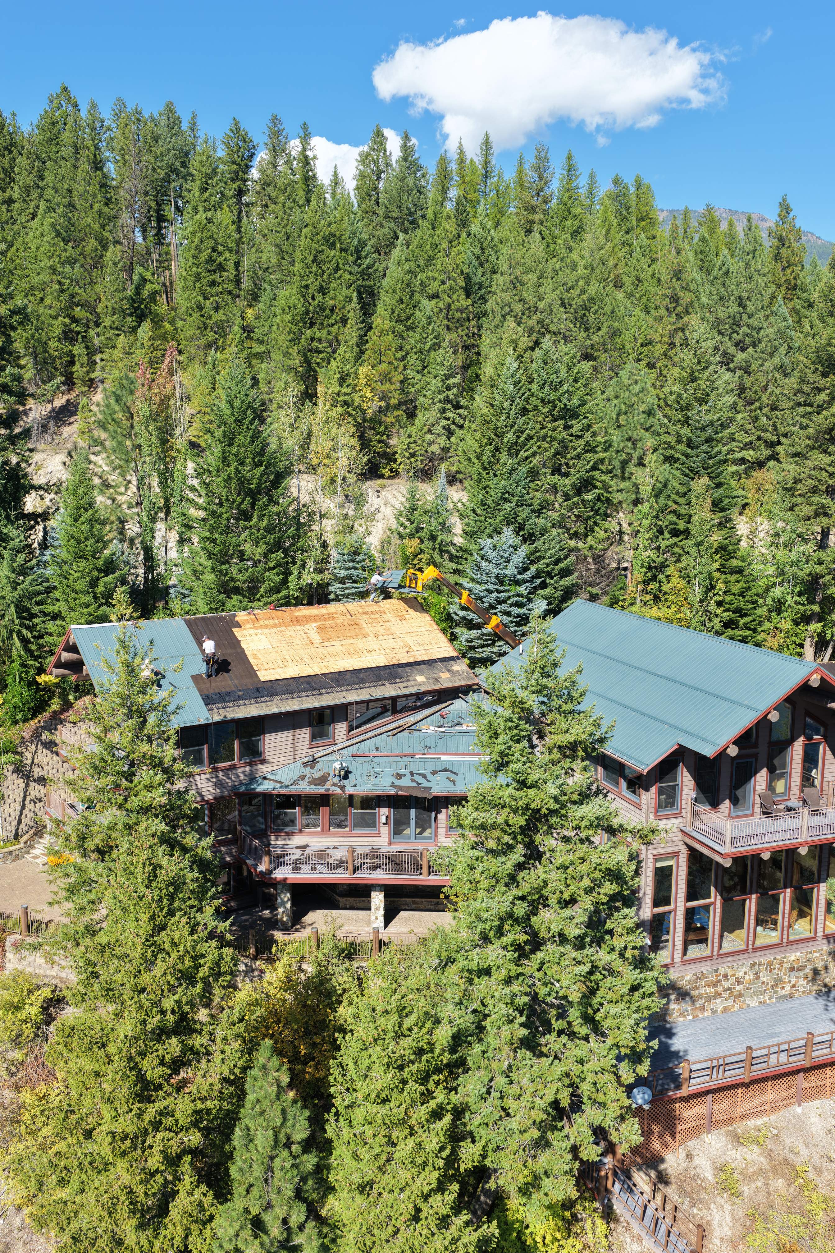16" Mechanical - Dark Gray  by Montana Roofing Solutions