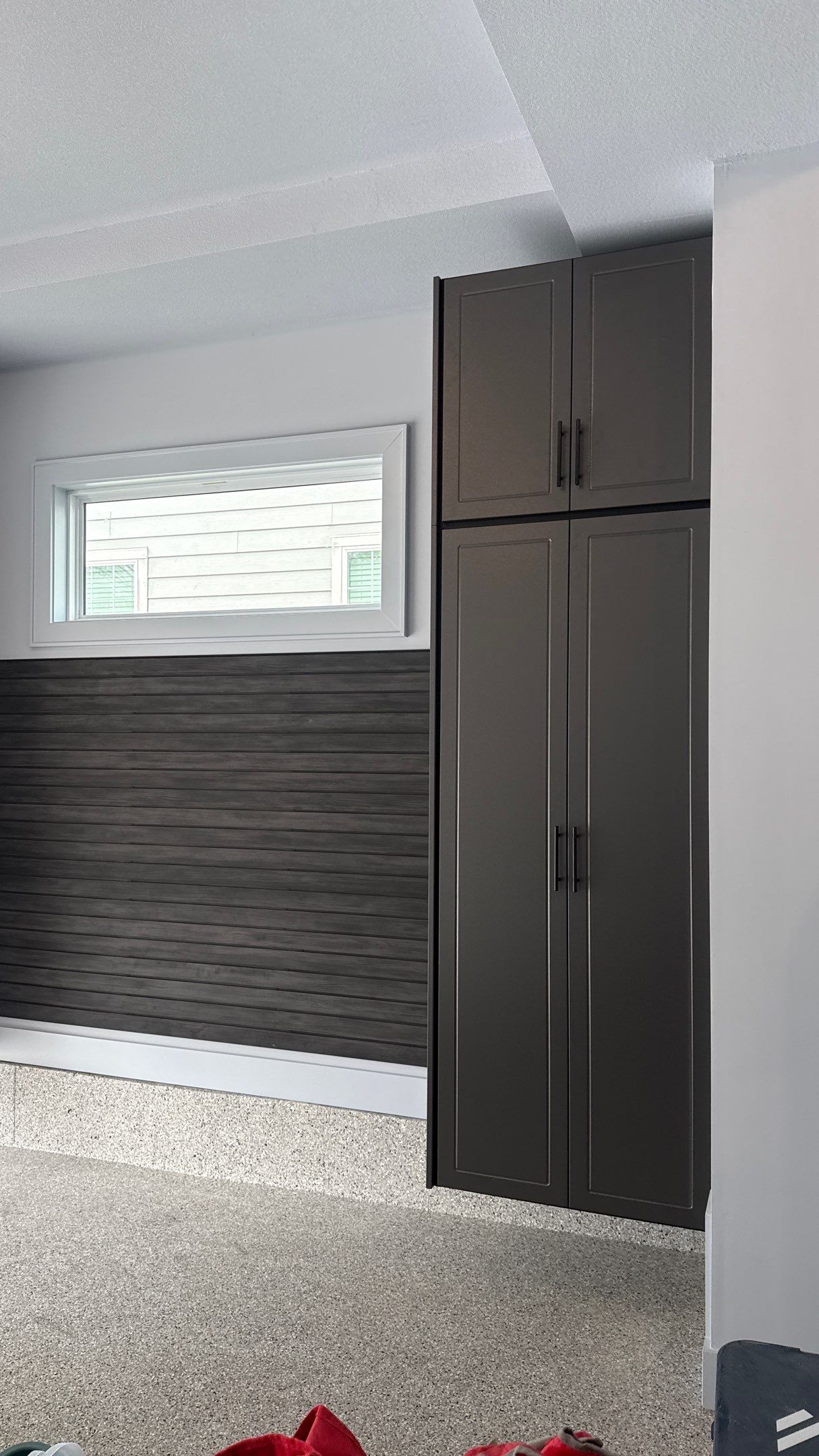 Zac Maximized Storage and Took Advantage of Ceiling Height  by Banner Garage