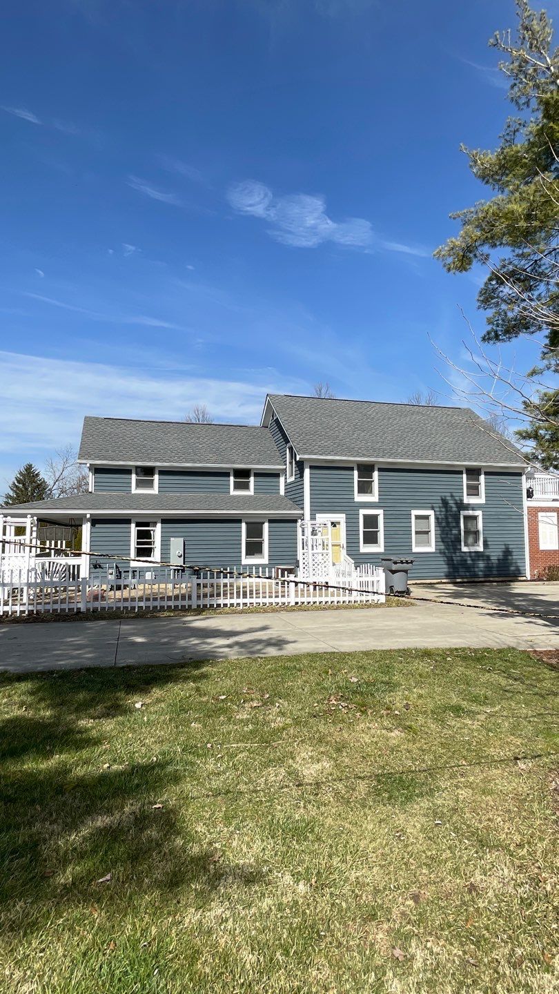 Residential Roofing Installation using GAF Timberline HDZ Williamsburg Slate  by Nitro Roofing and Construction