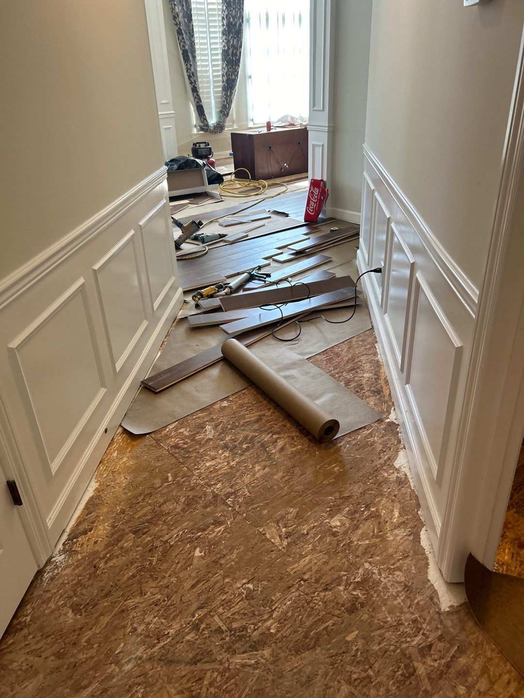 New Hardwood and Refinished Stairs  by Footprints Floors of Nashville