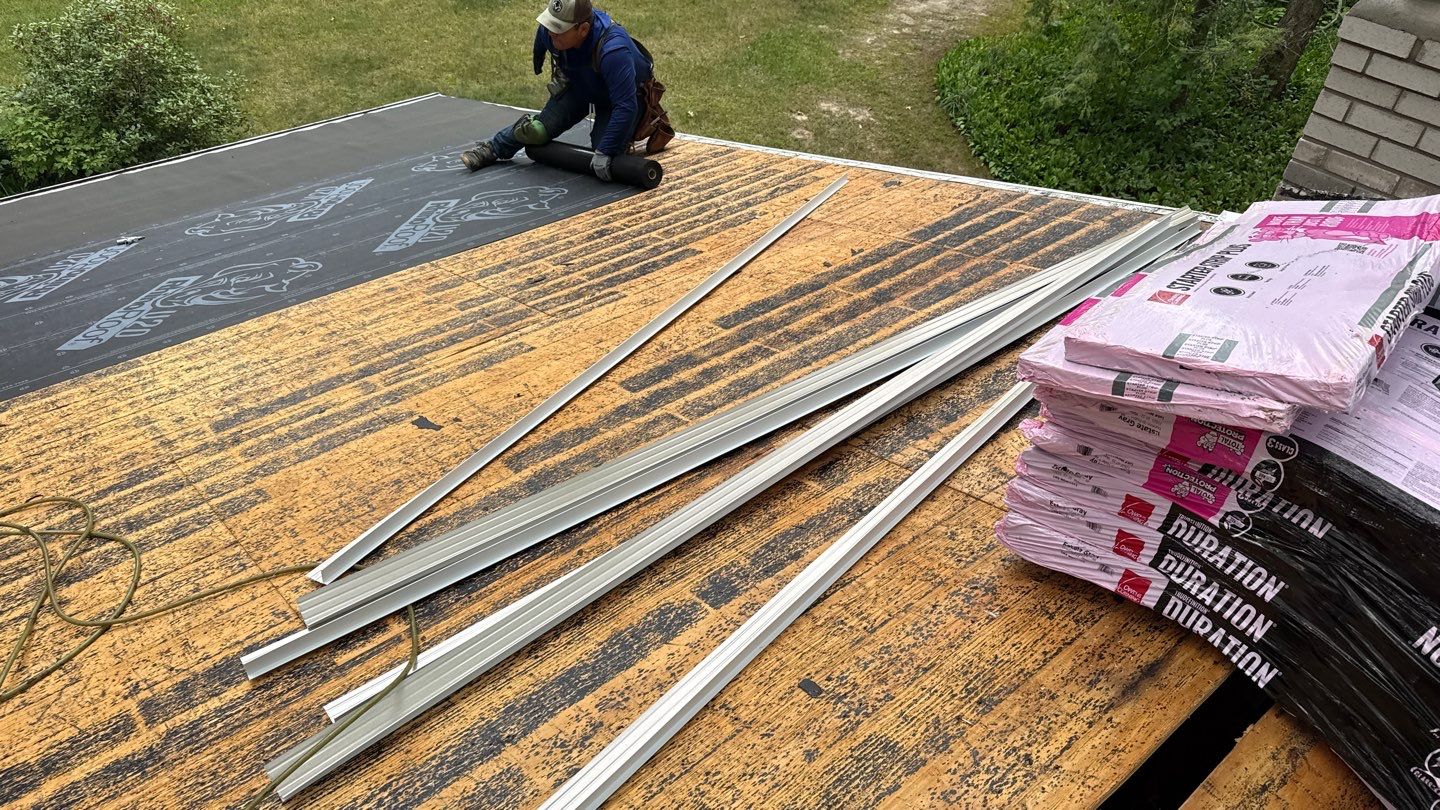 Roof Replacement using Owens Corning Estate Gray by 180 Contractors