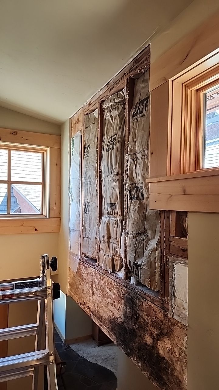 Water Damage Remediation and Generator Shed by The Tahoe Tradesman