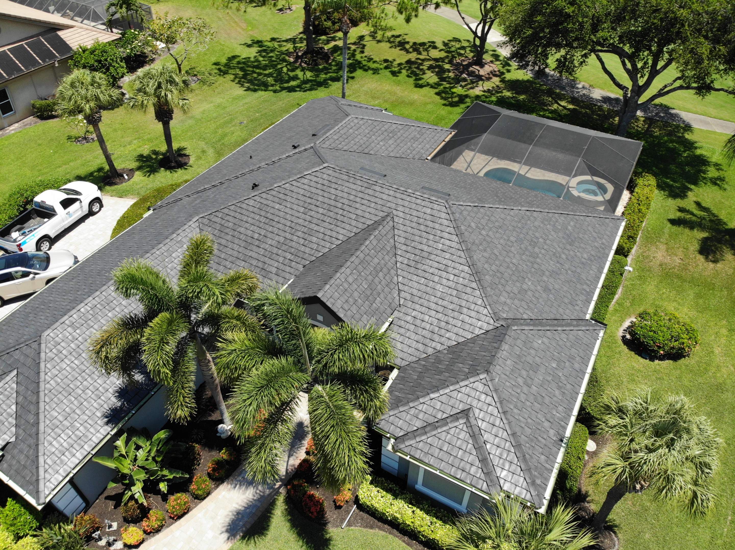 Residential Roofing with Brava Composite Slate  by International Roofing