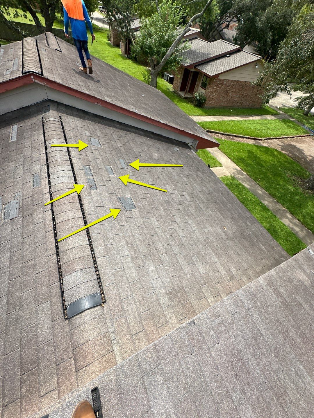 Residential Roofing Repair using Owen's Corning Duration (Lifetime) Shingles by Roof Repair Company
