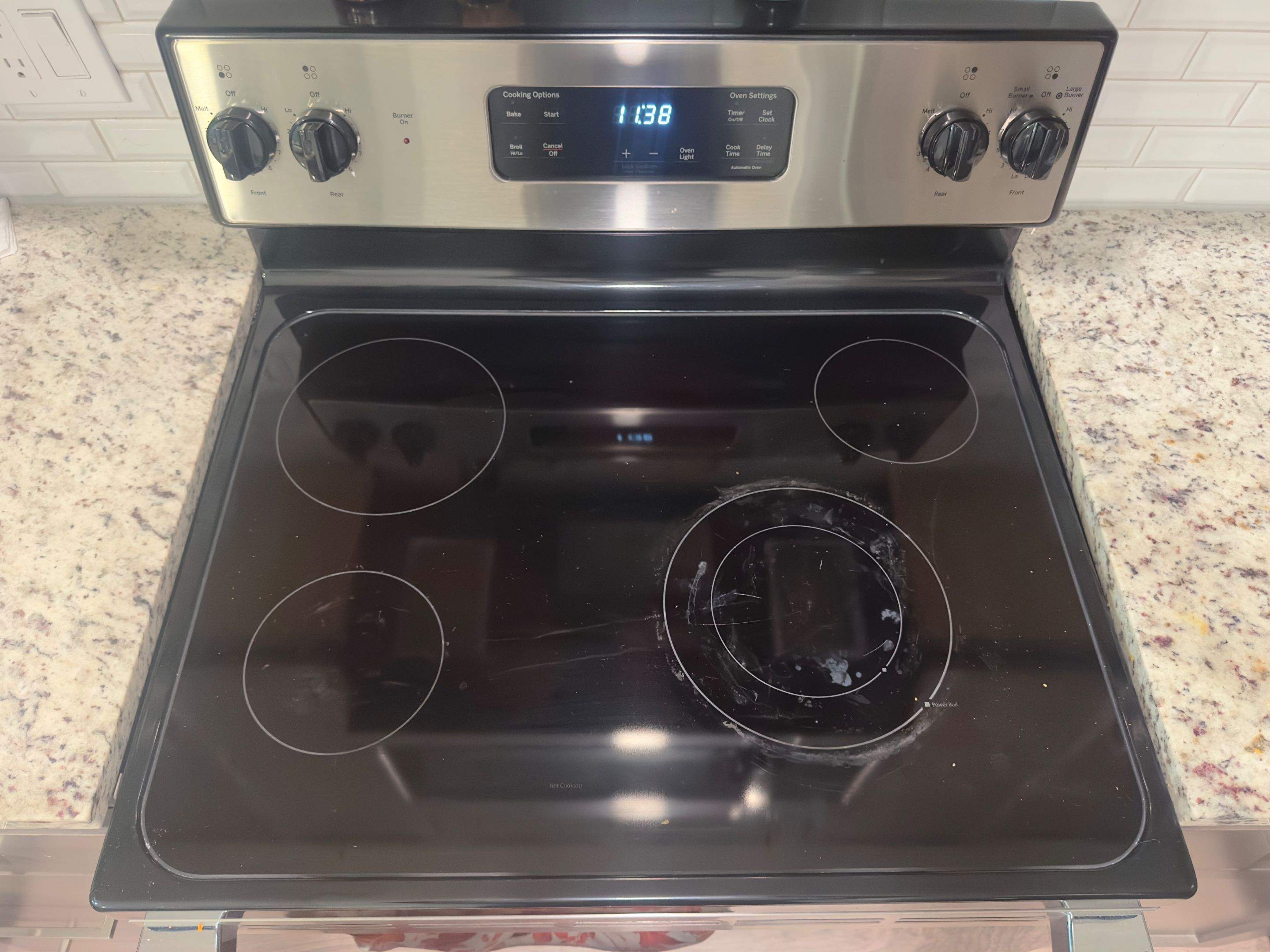 Glass Cooktop Restoration by Surface Experts - Cypress / North Katy