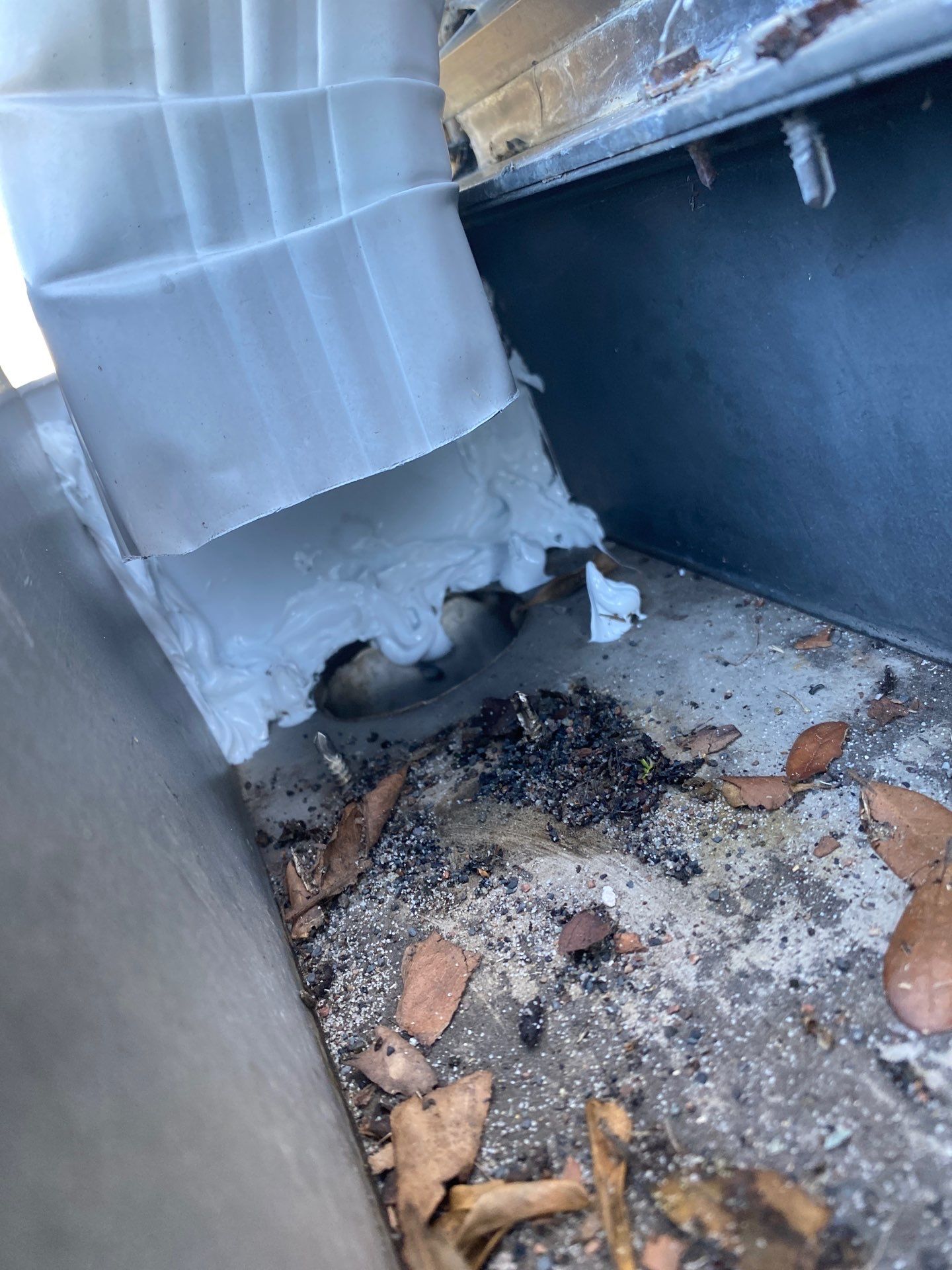 Gutter cleaning all buildings are the same for 6 units in Fort Myers FL by Gutter Professors