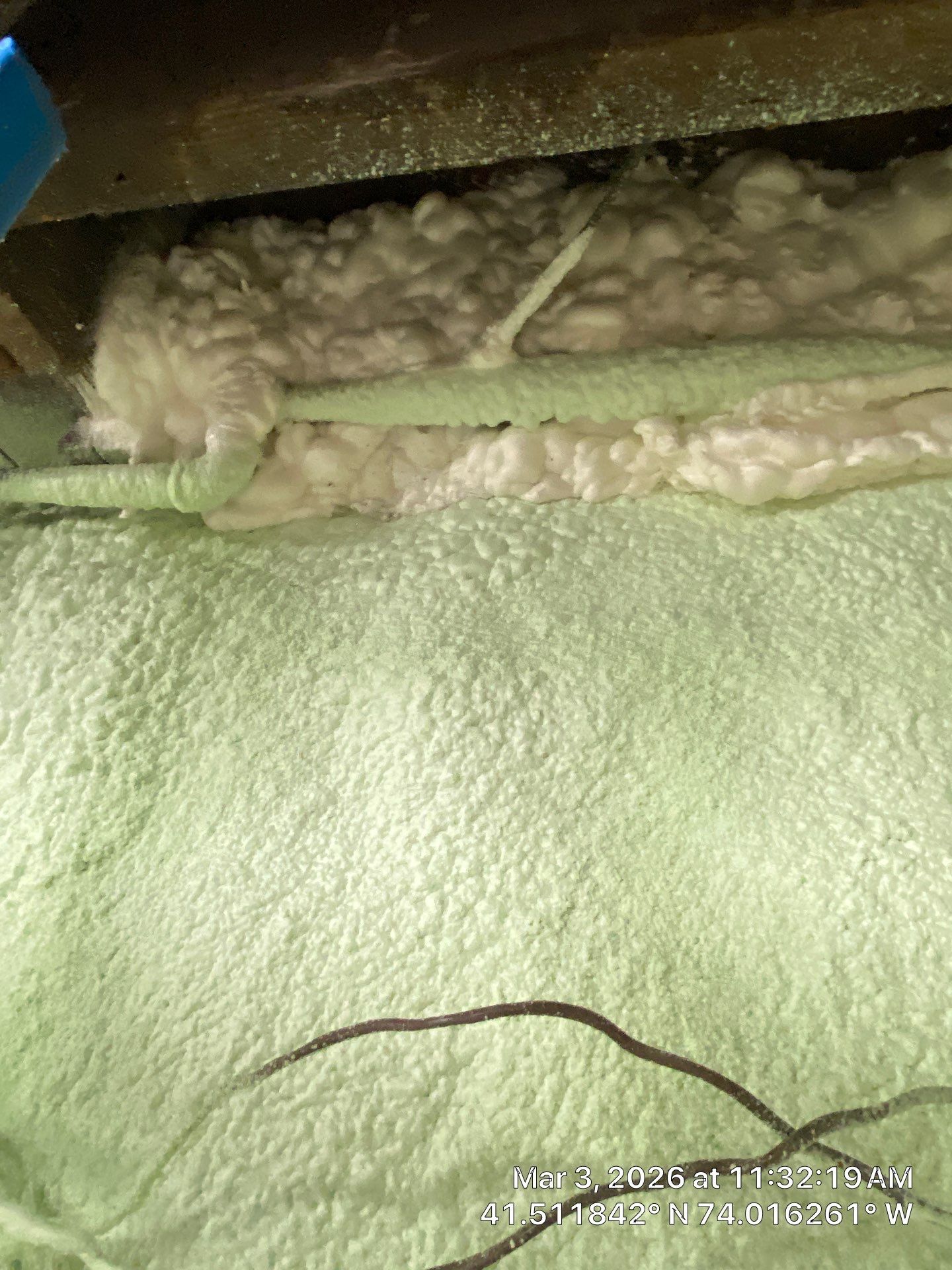 Attic Insulation using open cell spray foam by NYS Foam & Energy
