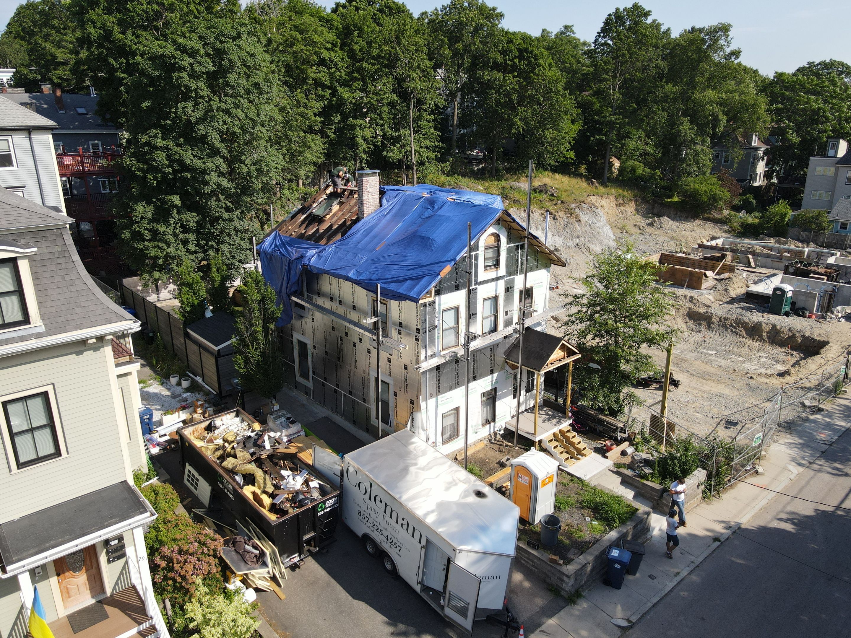 Siding Installation using James Hardie by UBrothers Construction