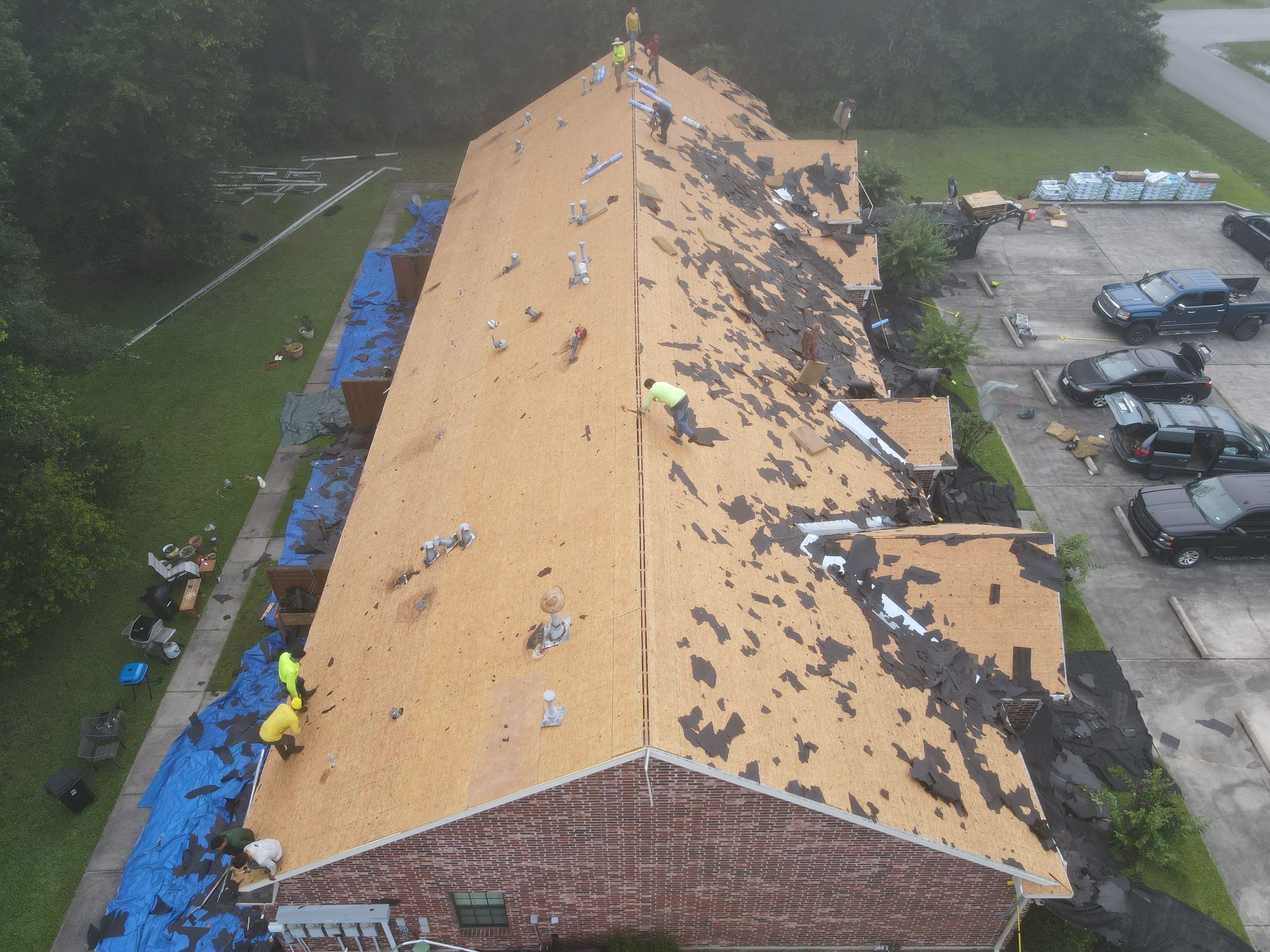 Commercial Roofing Installation using Malarkey Vista Impact Resistant by Roof Concepts Construction