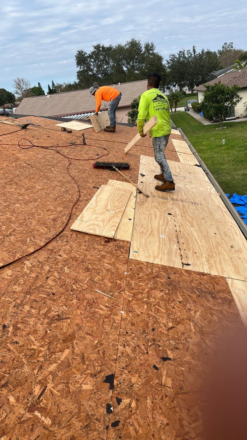 Project in Clearwater 33762 by Mitchell Roofing Company LLC 