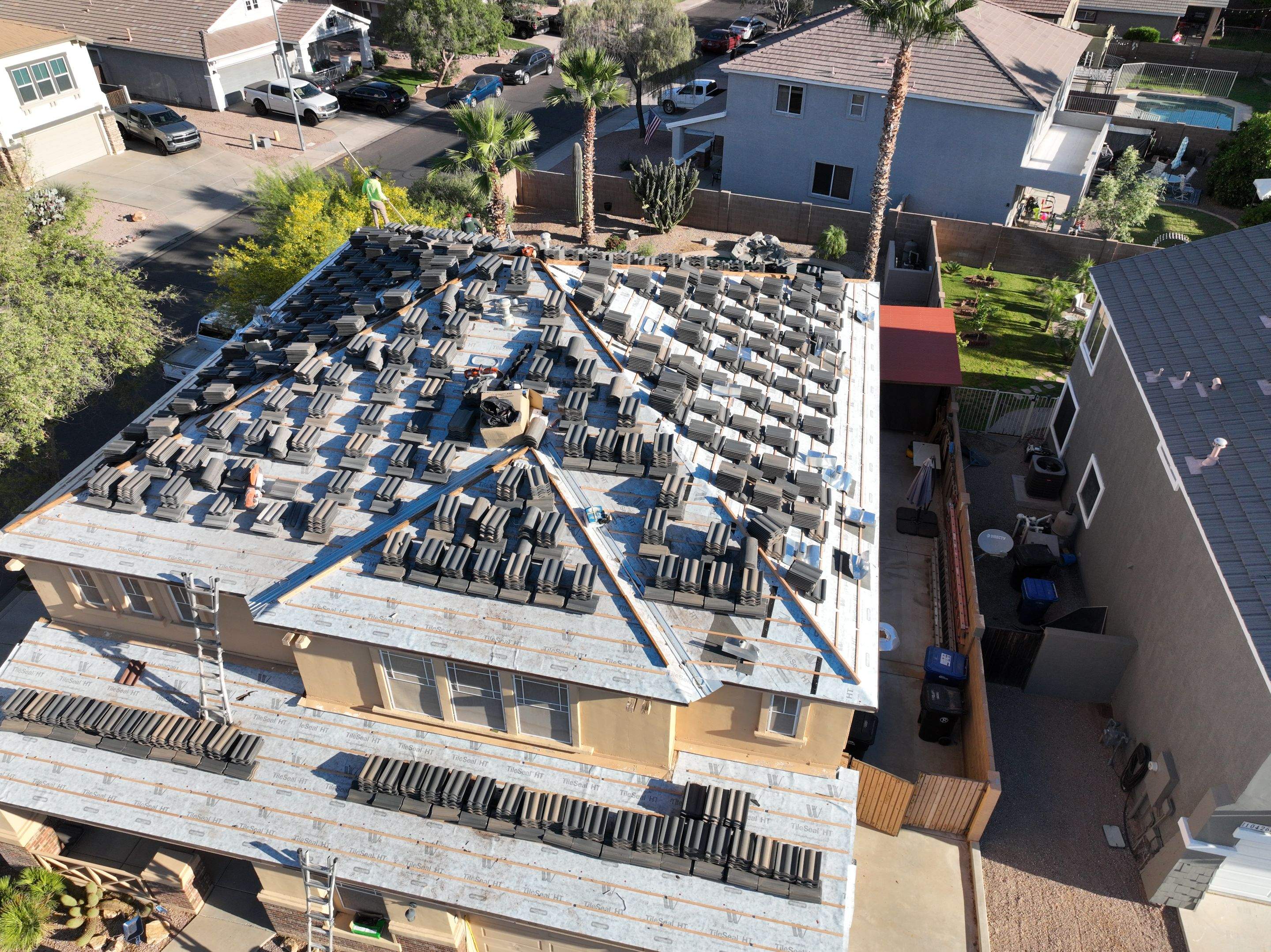 Tile Re-roof  by Mighty Dog Roofing East Valley