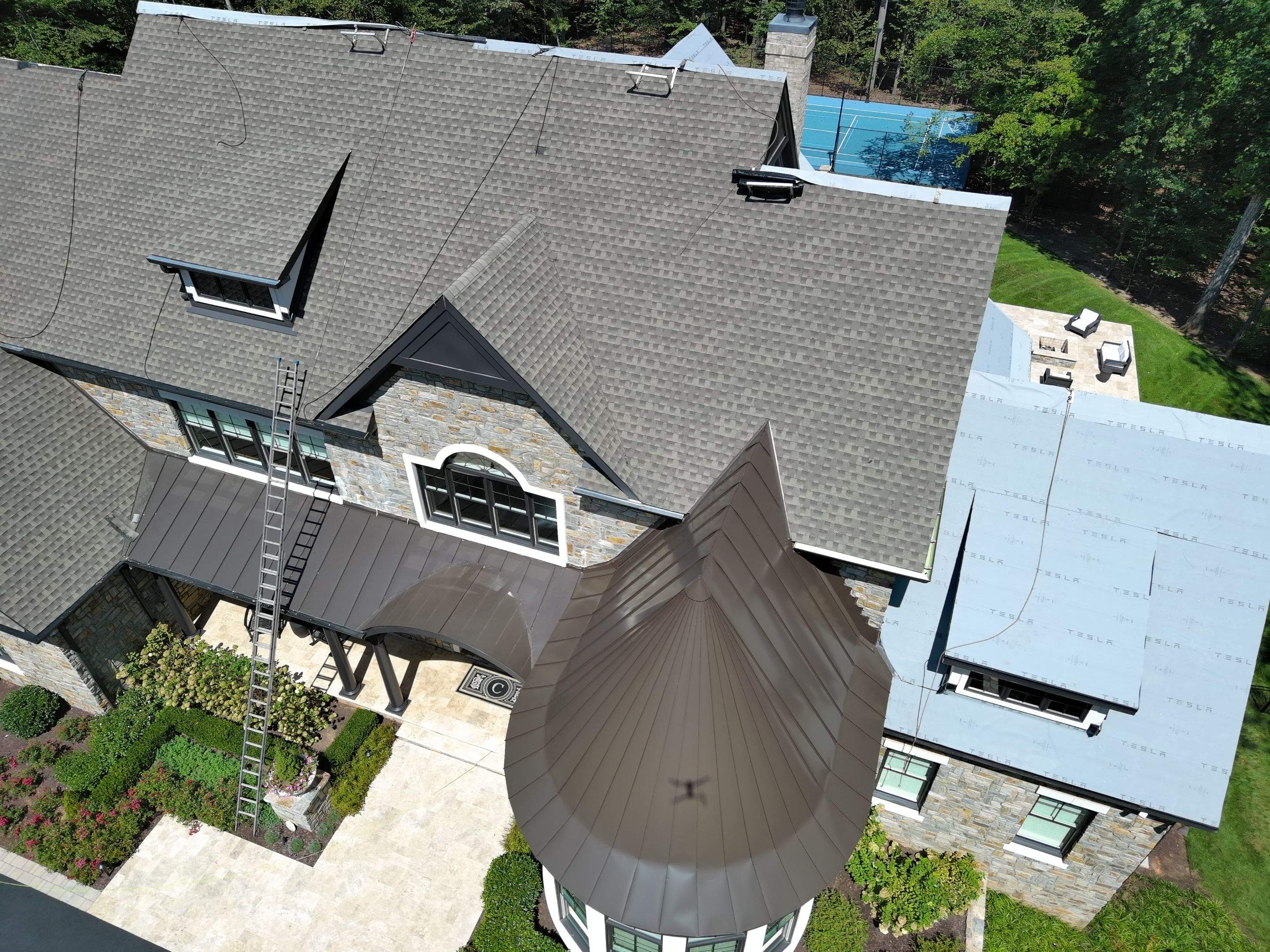 STUNNING Tesla Solar Roof in Virgina by American Home Contractors