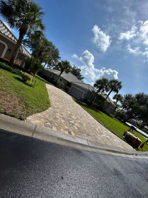 Concrete Driveway Replacement - Long Lakes Pelican landing