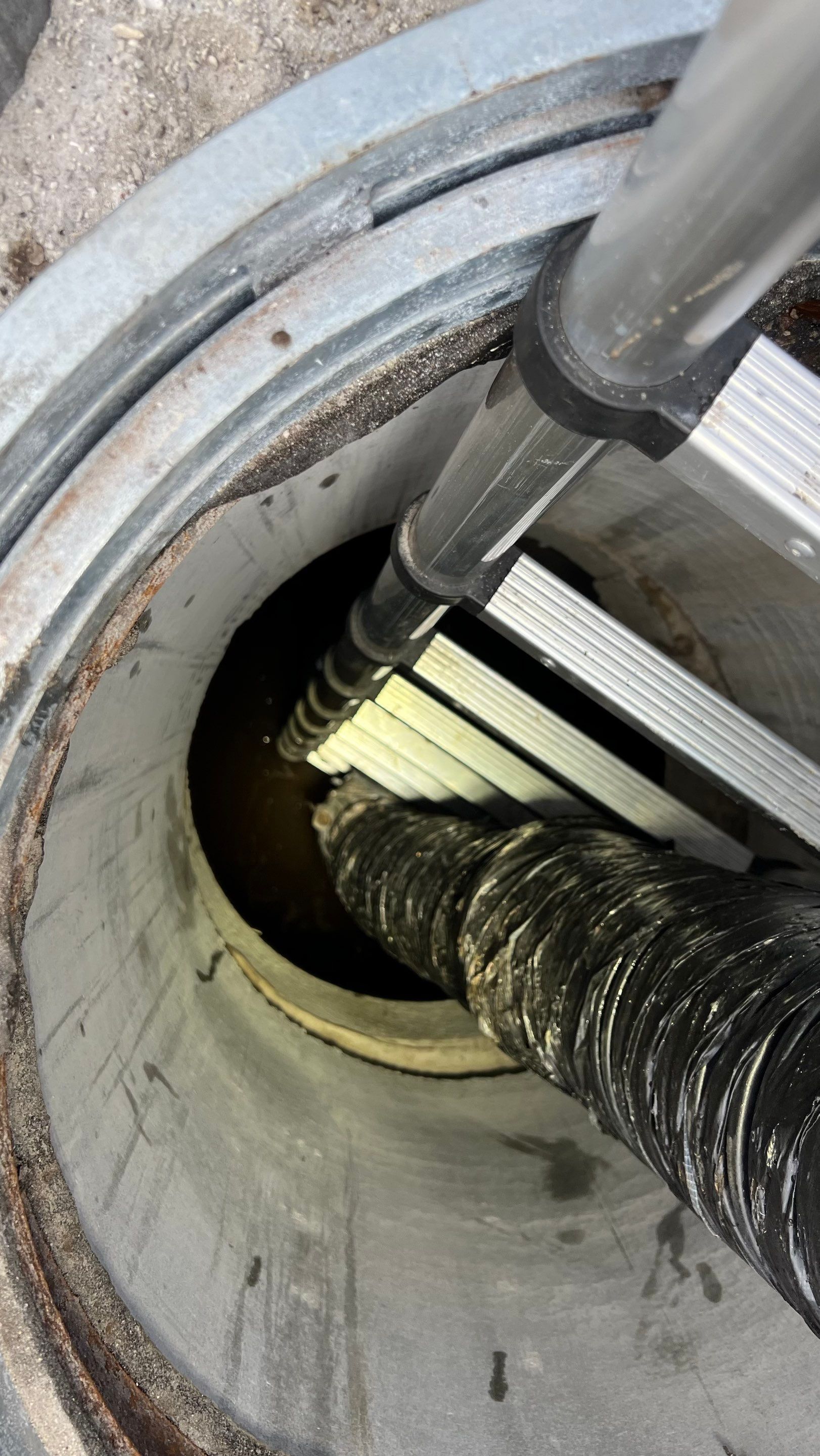 New Carwash Collection Tank Cleaning by APS Power & Water