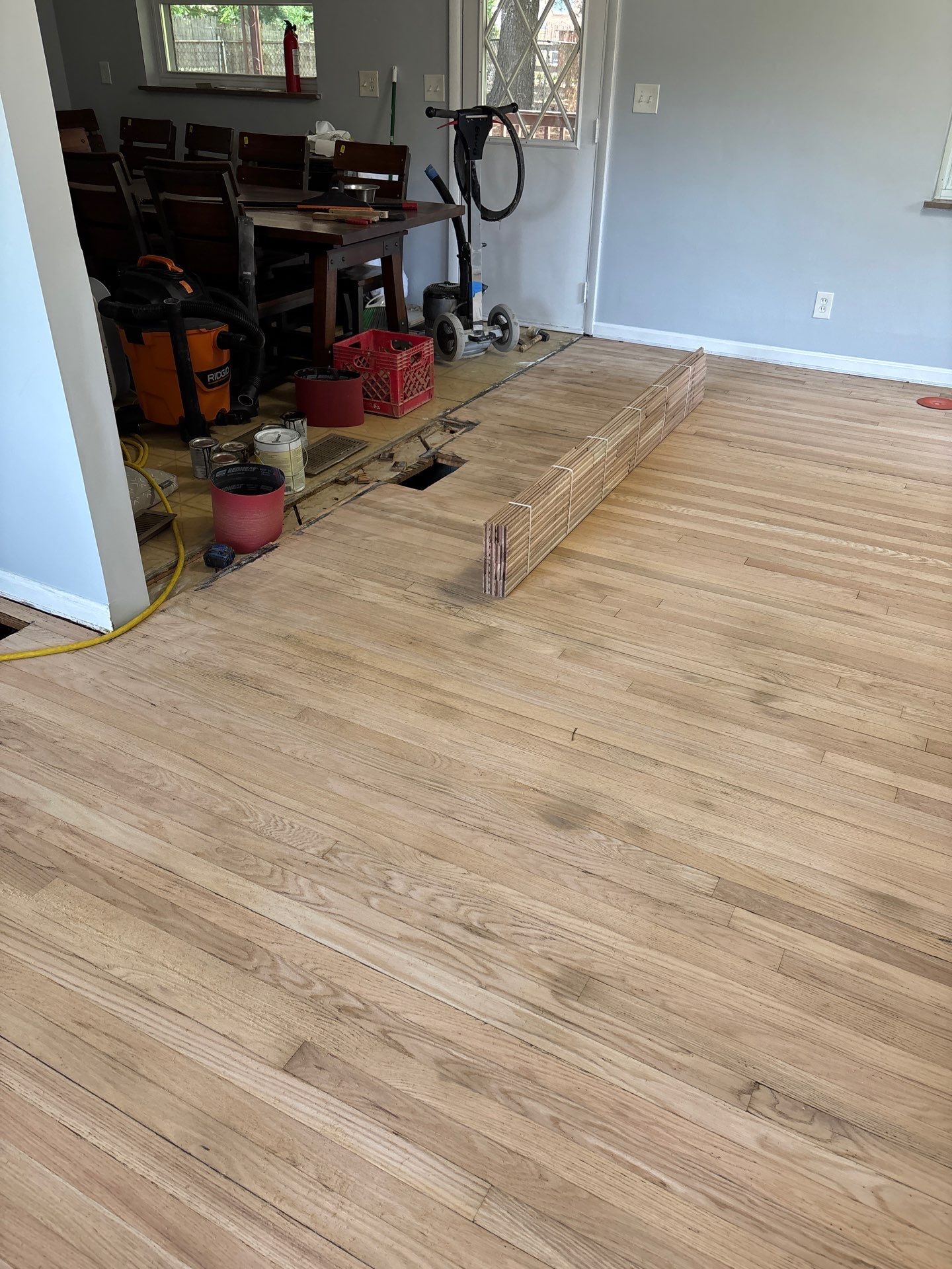 Hardwood Floor Refinish in Villa Hills by Footprints Floors Kentucky
