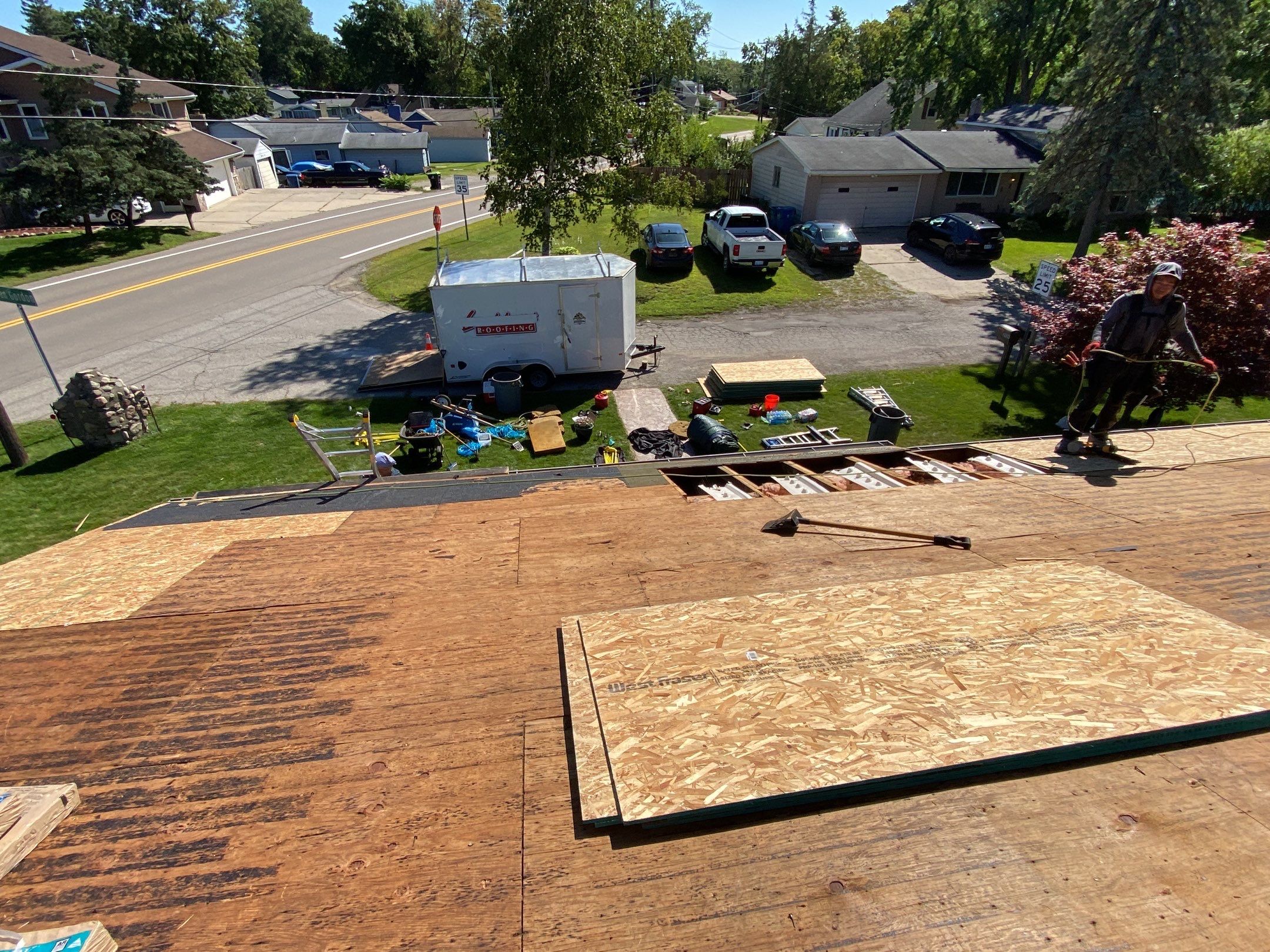 Roof Replacement using CertainTeed Landmark by 180 Contractors