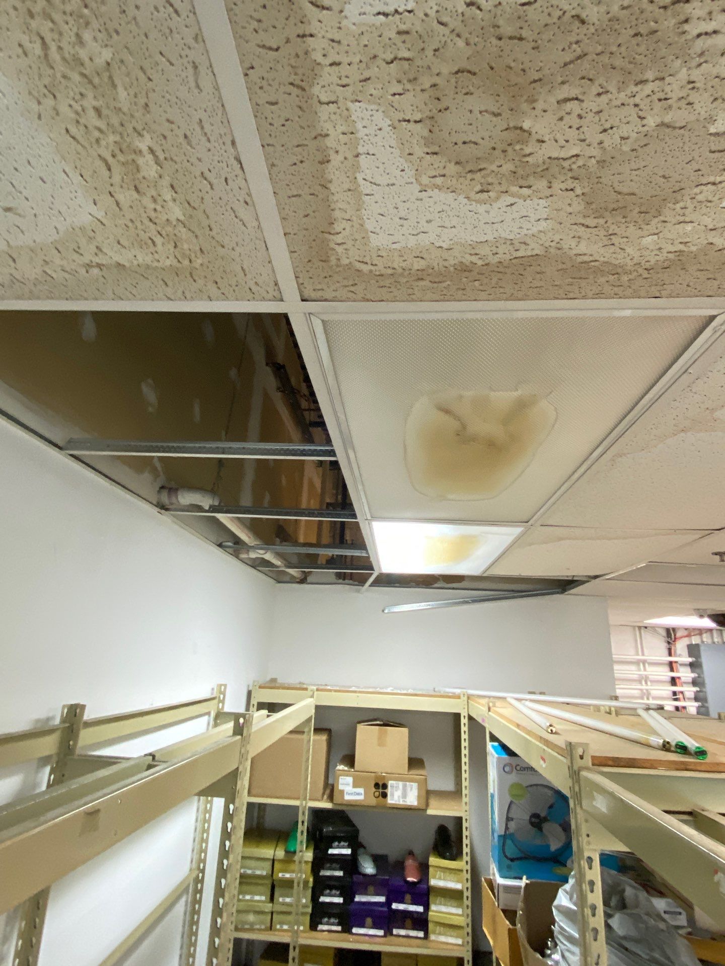 Project in Highland Park by EzDry Water Mitigation & Property Restoration