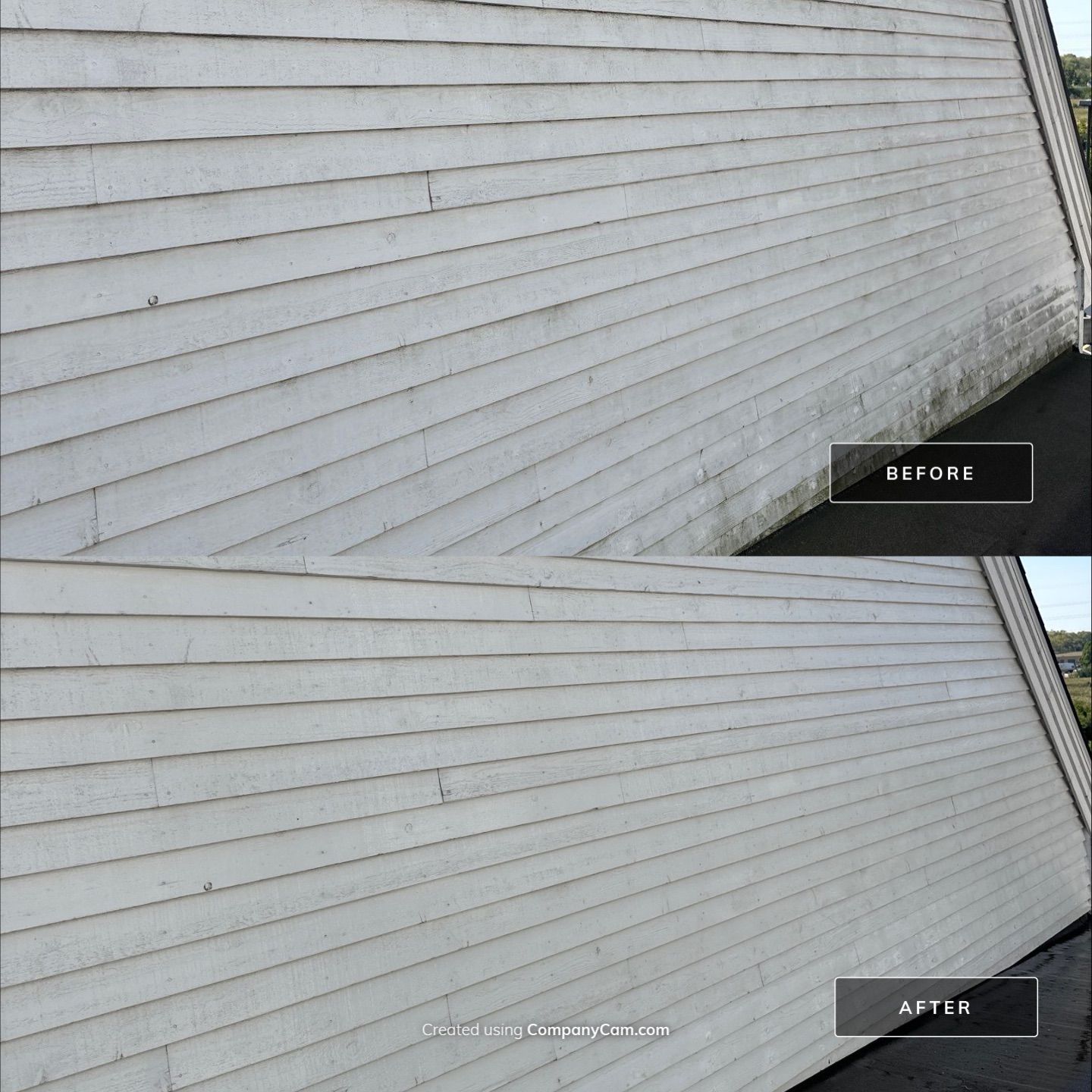 Chain of Lakes Community Bible Church Exterior Wash by Simmons Power & Soft Washing