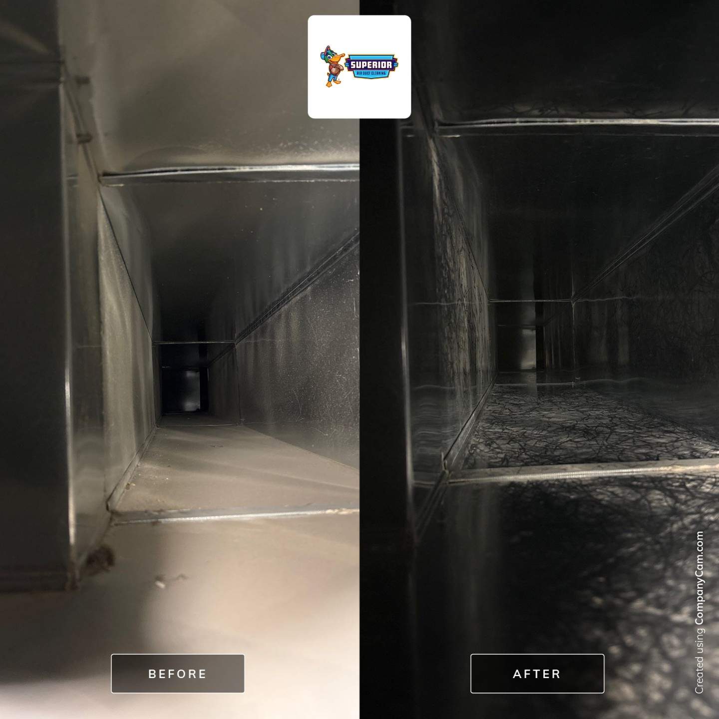 Air Duct Cleaning With a Vacuum in Sewickley, PA  by Superior Air Duct Cleaning