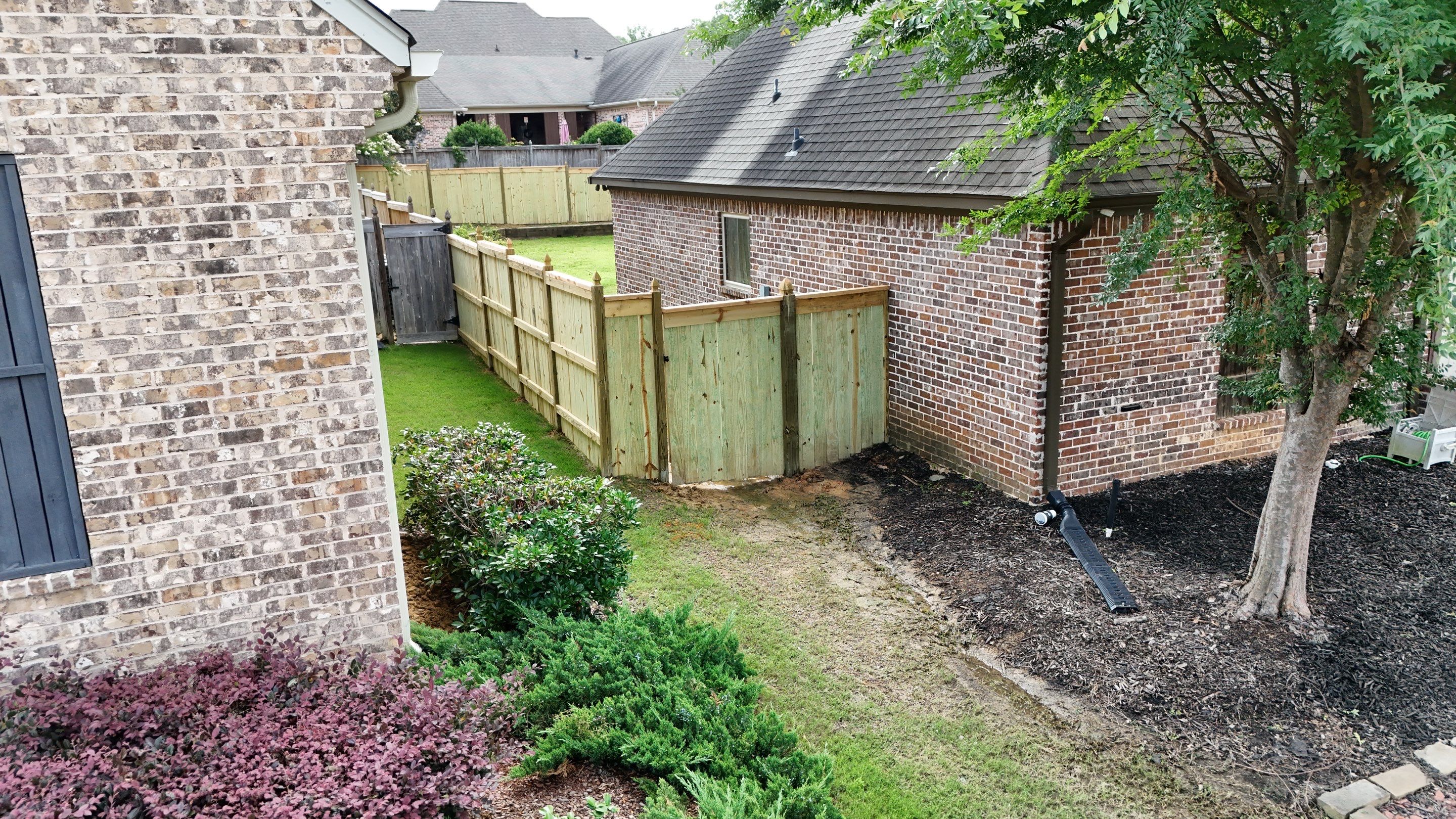 6' Treated Pine Good Neighbor 4x4 Posts by Roberson Construction LLC