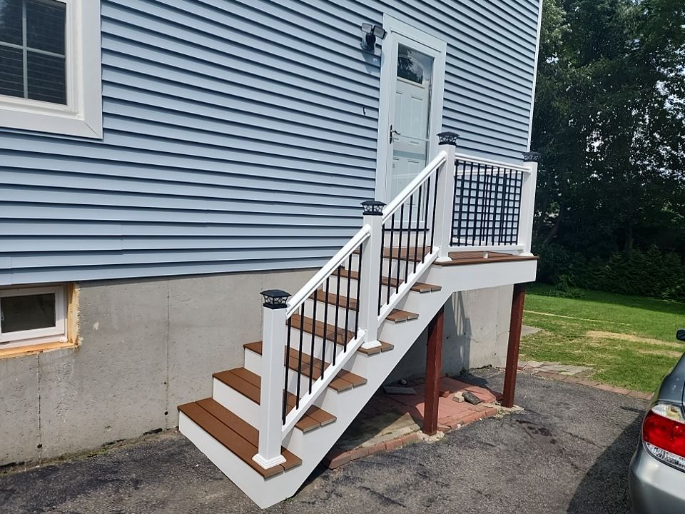 Deck and siding in newton, MA by UBrothers Construction