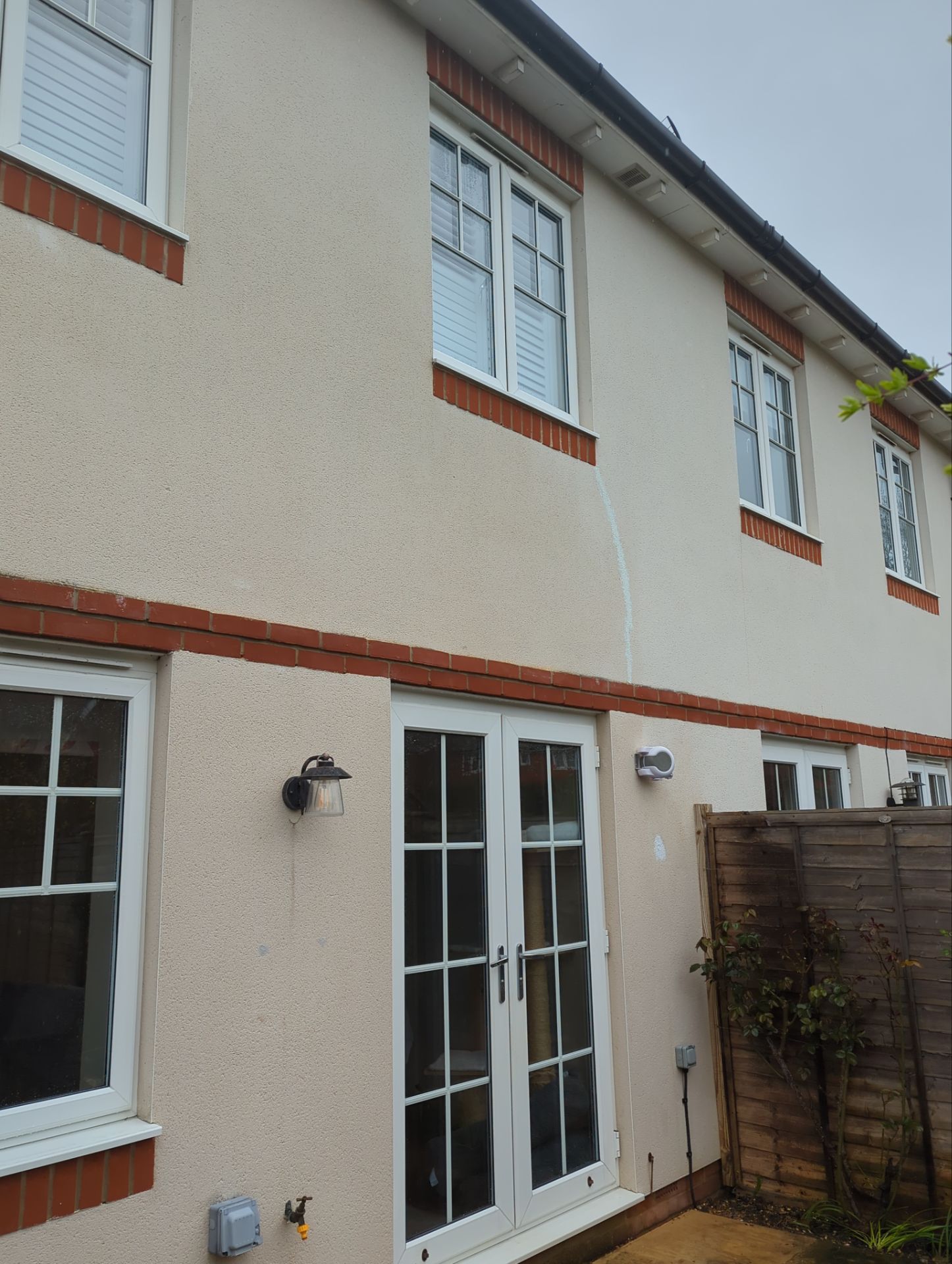 Render Clean using Softwash Equipment by Ges Exterior Cleaning ltd