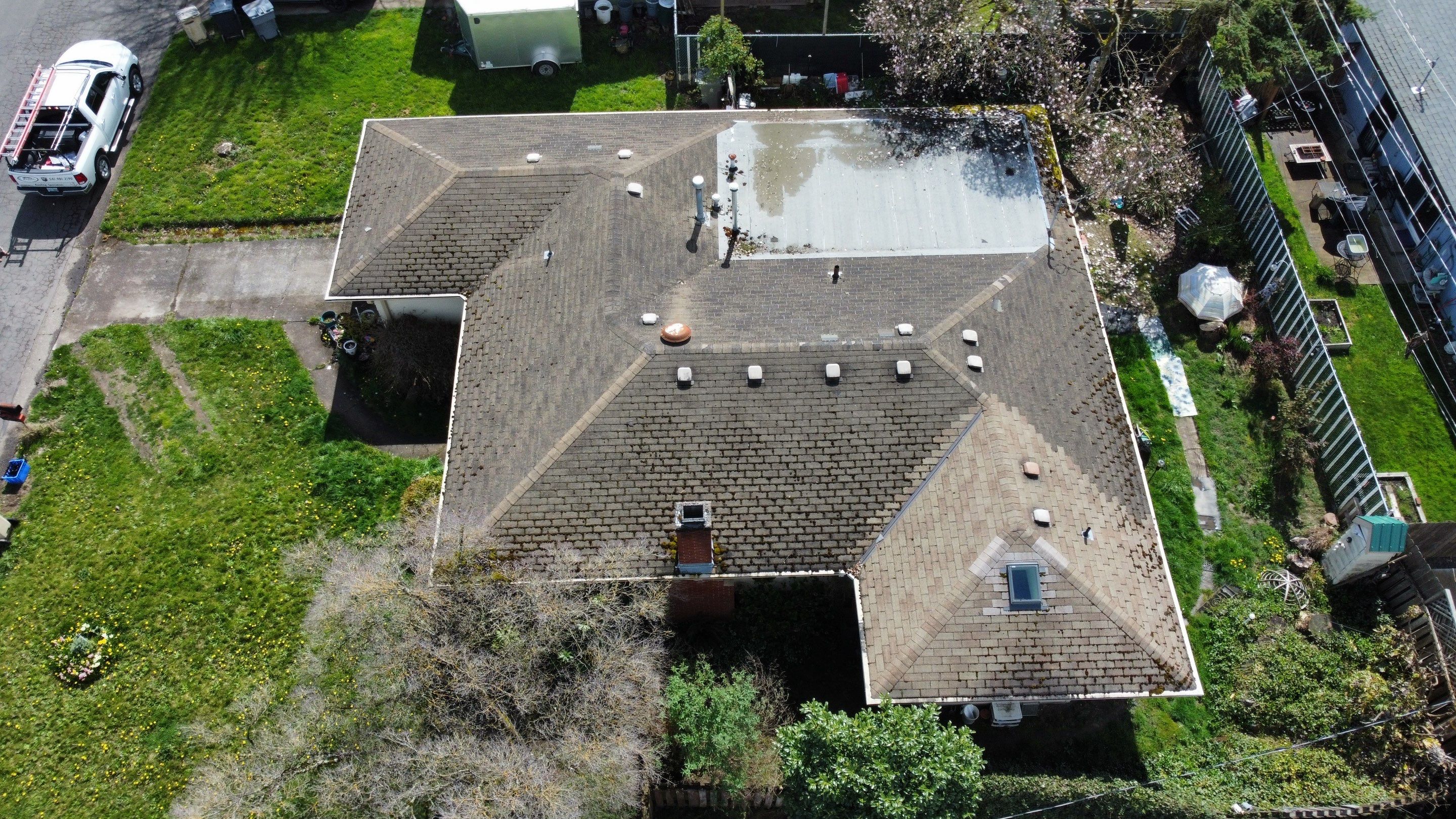 Residential Roofing Installation using IKO Dynasty (Color: Driftshake) by Orezona Building & Roofing Company, Inc.