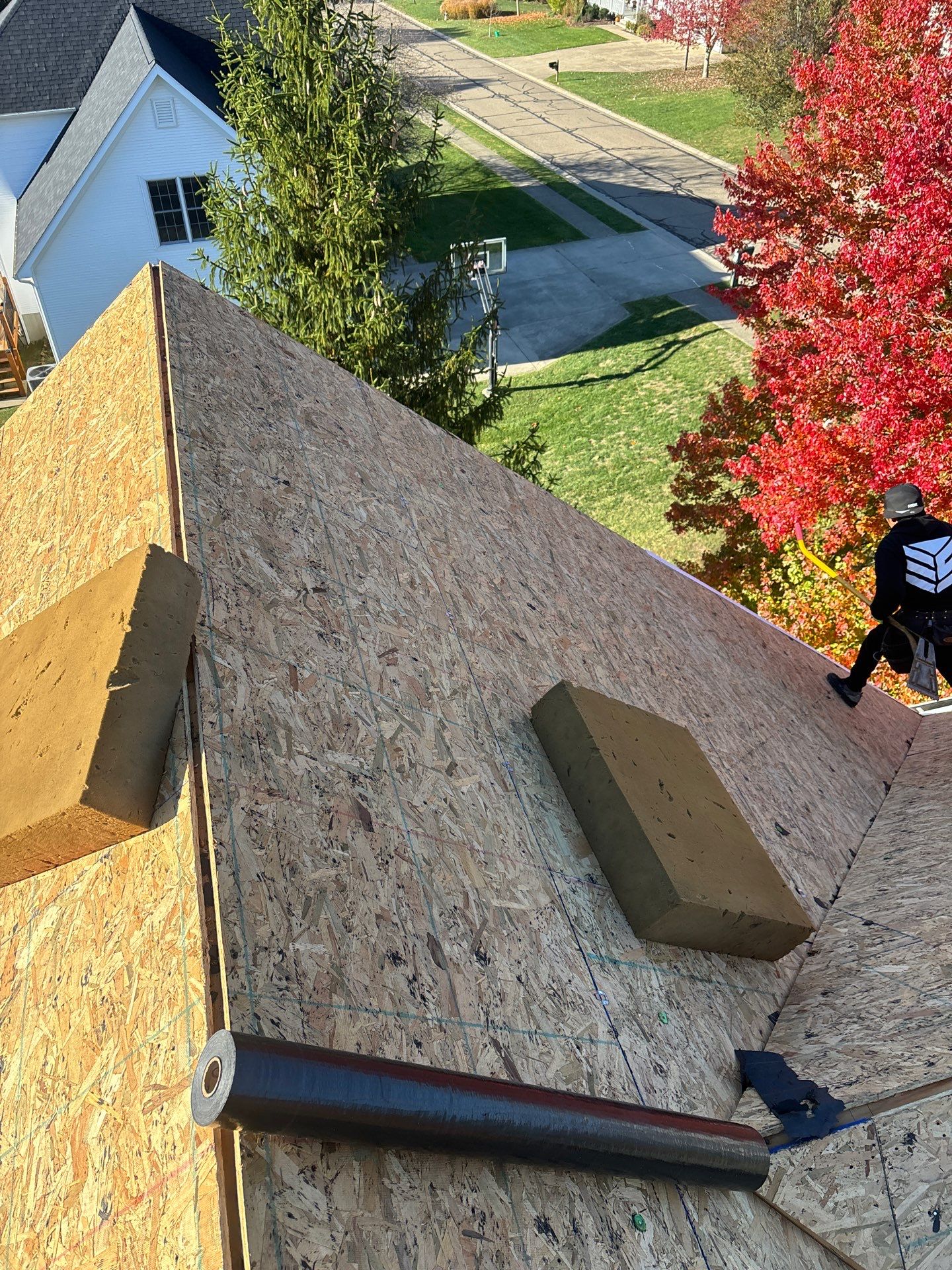 Residential Roofing Installation using GAF Timberline HDZ Pewter Gray by Rainstoppers Roofing
