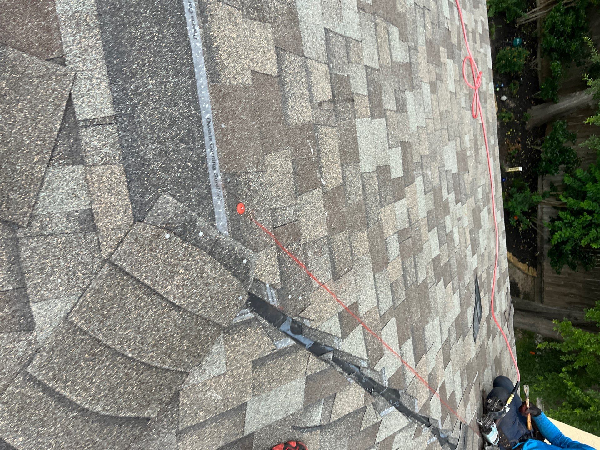Residential Roofing Installation using Owen's Corning Duration (Lifetime) Shingles by Roof Repair Company