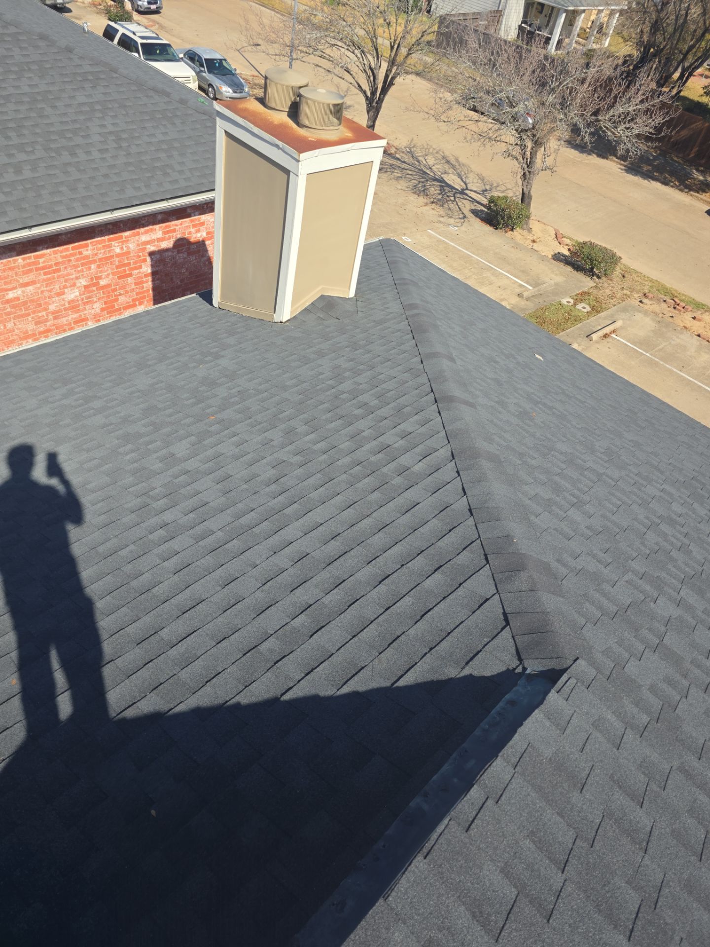 Our salesmen actually WORK for you! by REPS Austin Area Roofer