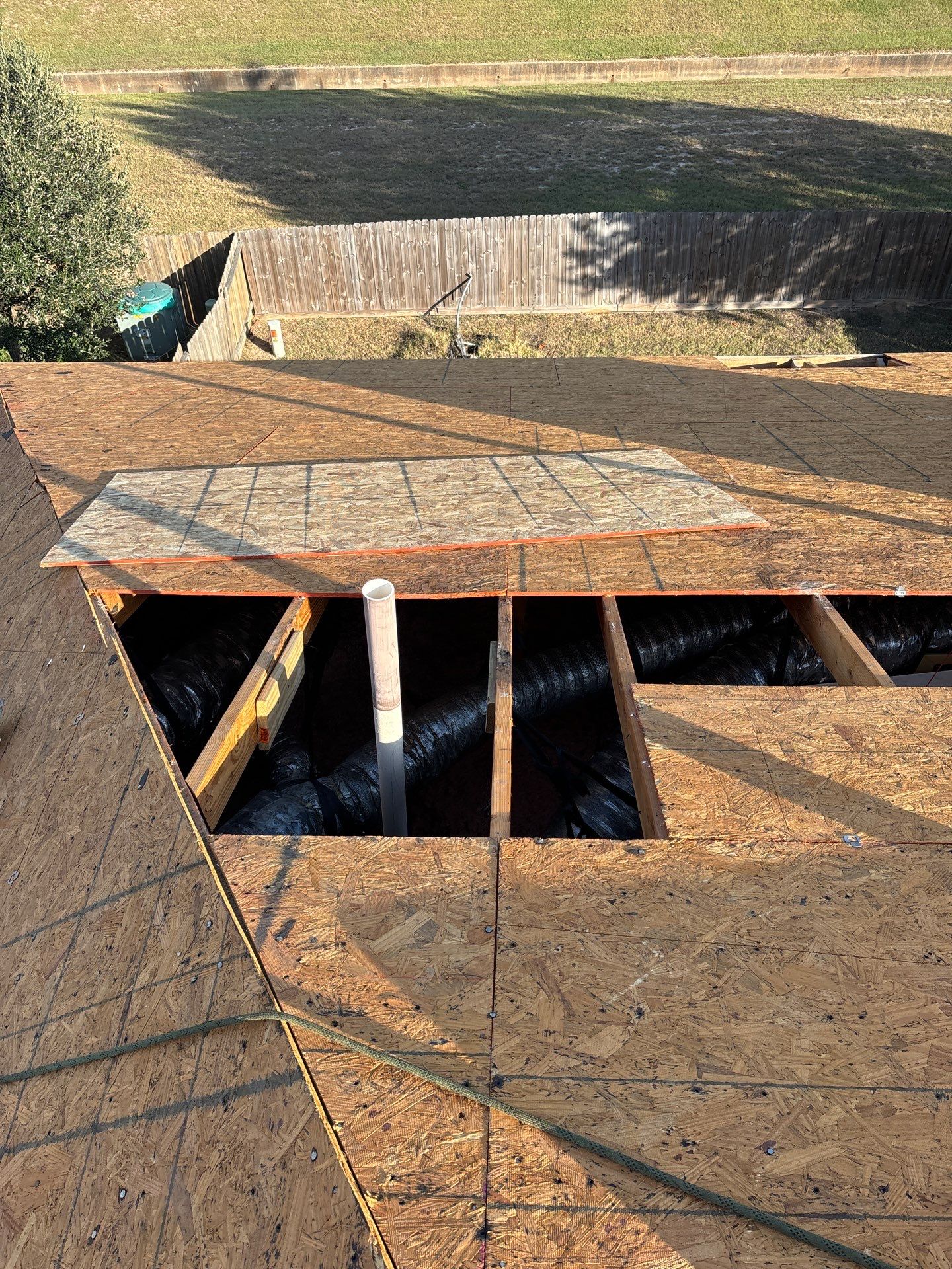 Residential Roofing Installation using Owen's Corning Duration (Lifetime) Shingles by Roof Repair Company