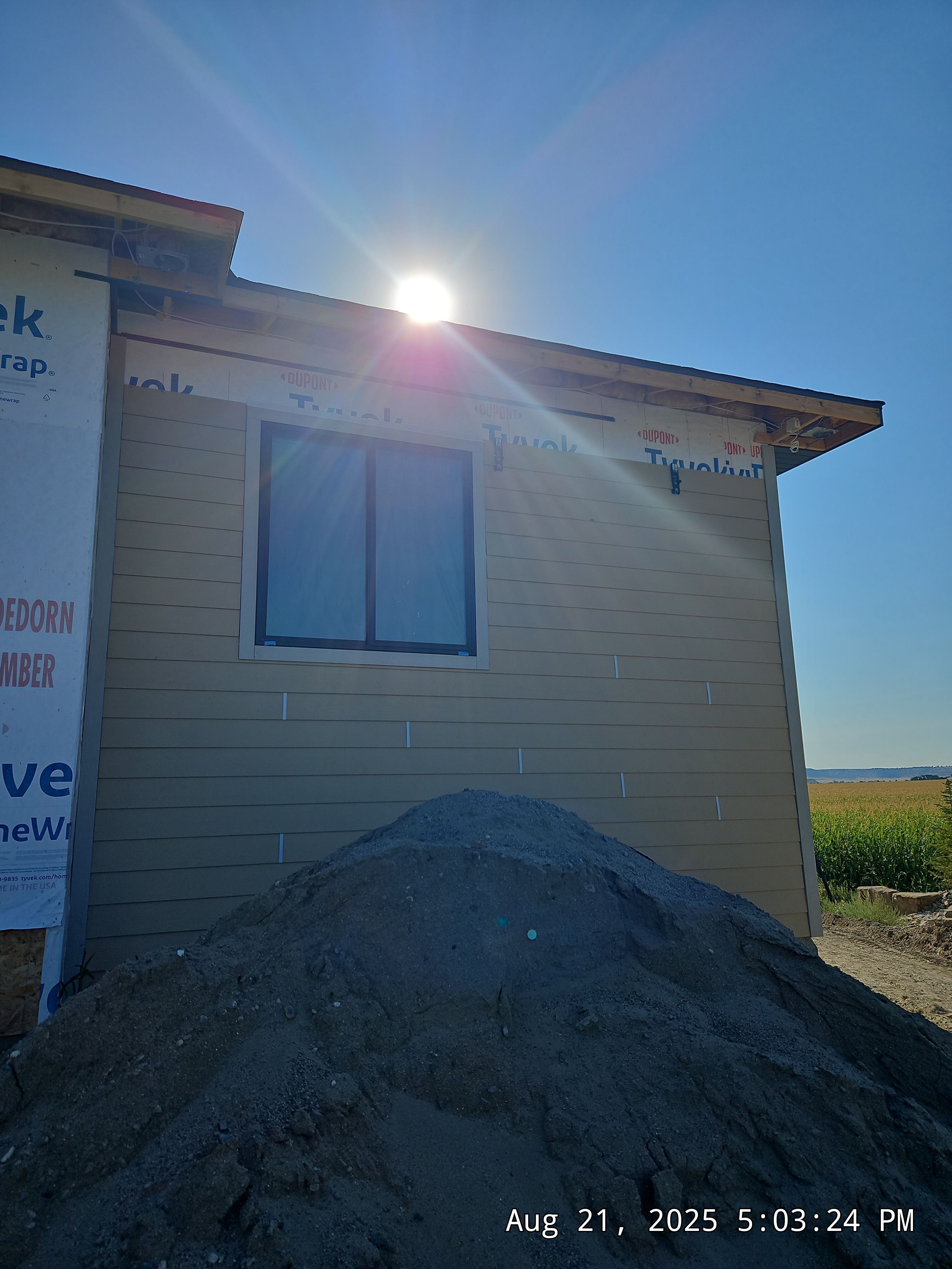 New Construction LP Smartside by Plankwalker Siding & Roofing
