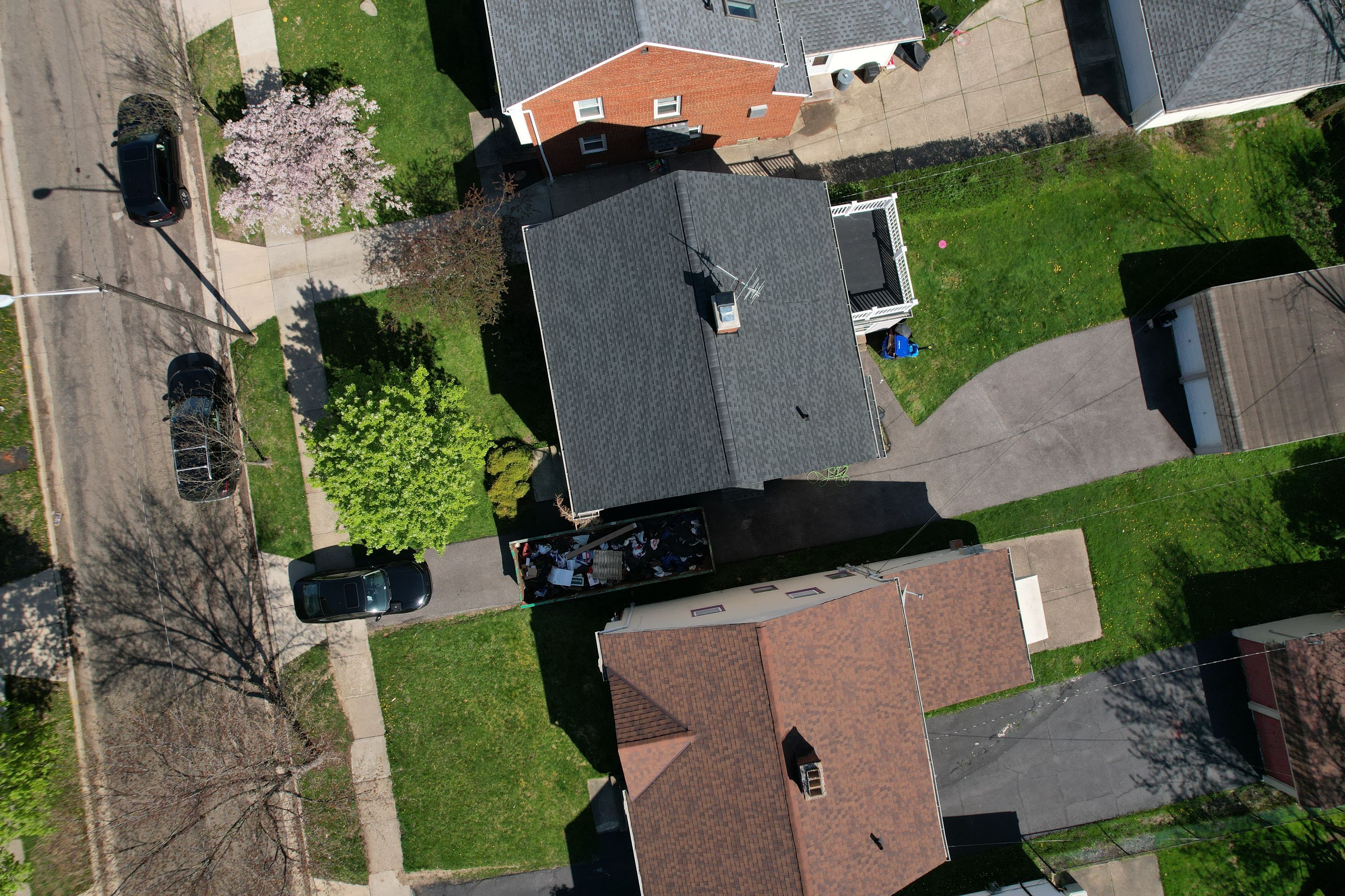 Residential Roof Replacement using GAF Timberline HDZ Charcoal by Atlas Roofing & Restoration