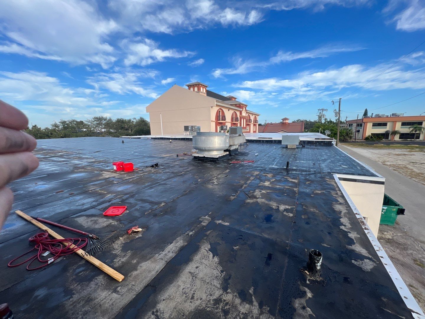 Commercial Roofing Installation using BUR by Four Peaks Roofing
