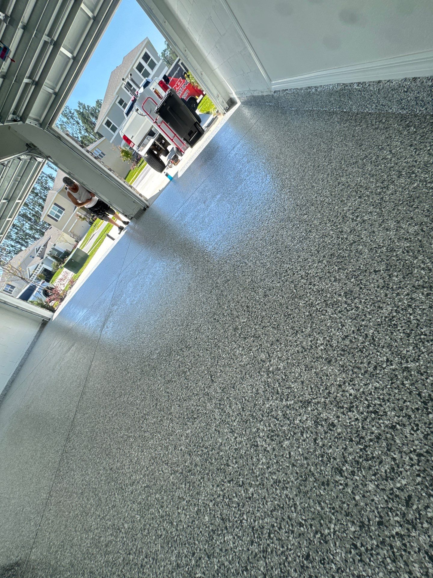 New Construction Garage Floor Transformation! by Performance Floors & Coating