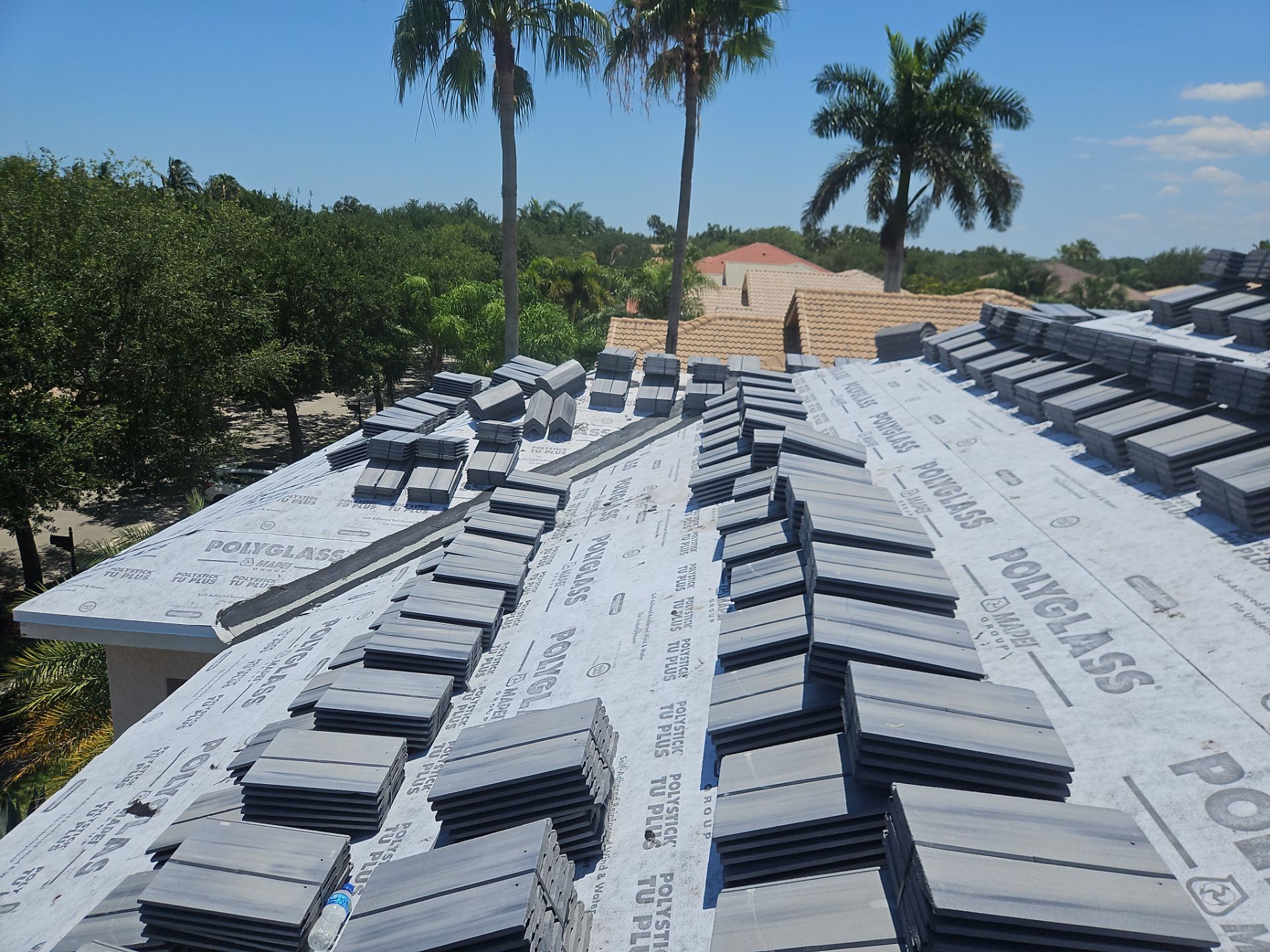 Residential Roofing Installation using WestLake Roofing Tile by BLUES BROTHERS ROOFING