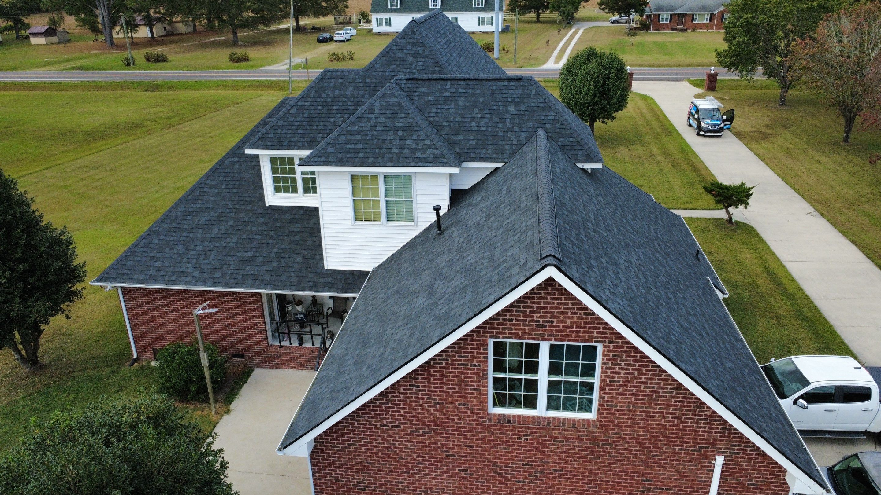 Roof Replacement Project in Greenville by Roofing Solutions