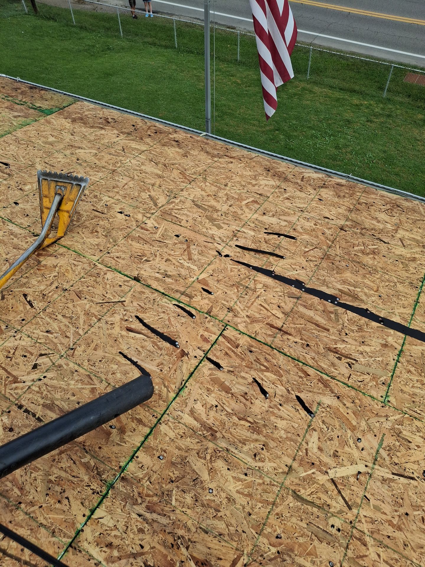 Residential Roofing Installation using GAF Timberline HDZ Pewter Gray by Rainstoppers Roofing