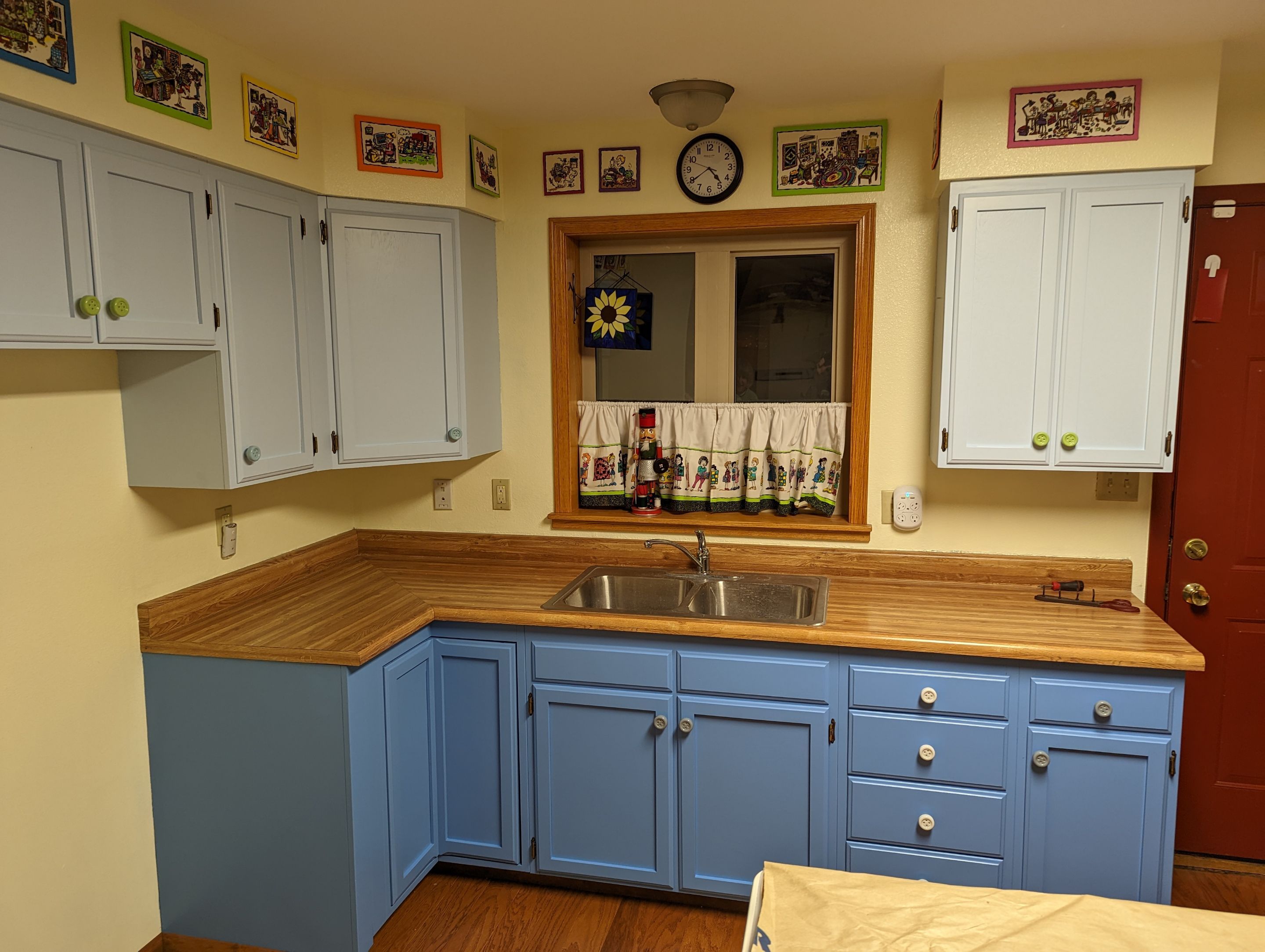 Kitchen & Bathroom Cabinet Repaint by Midnight Sun Painting