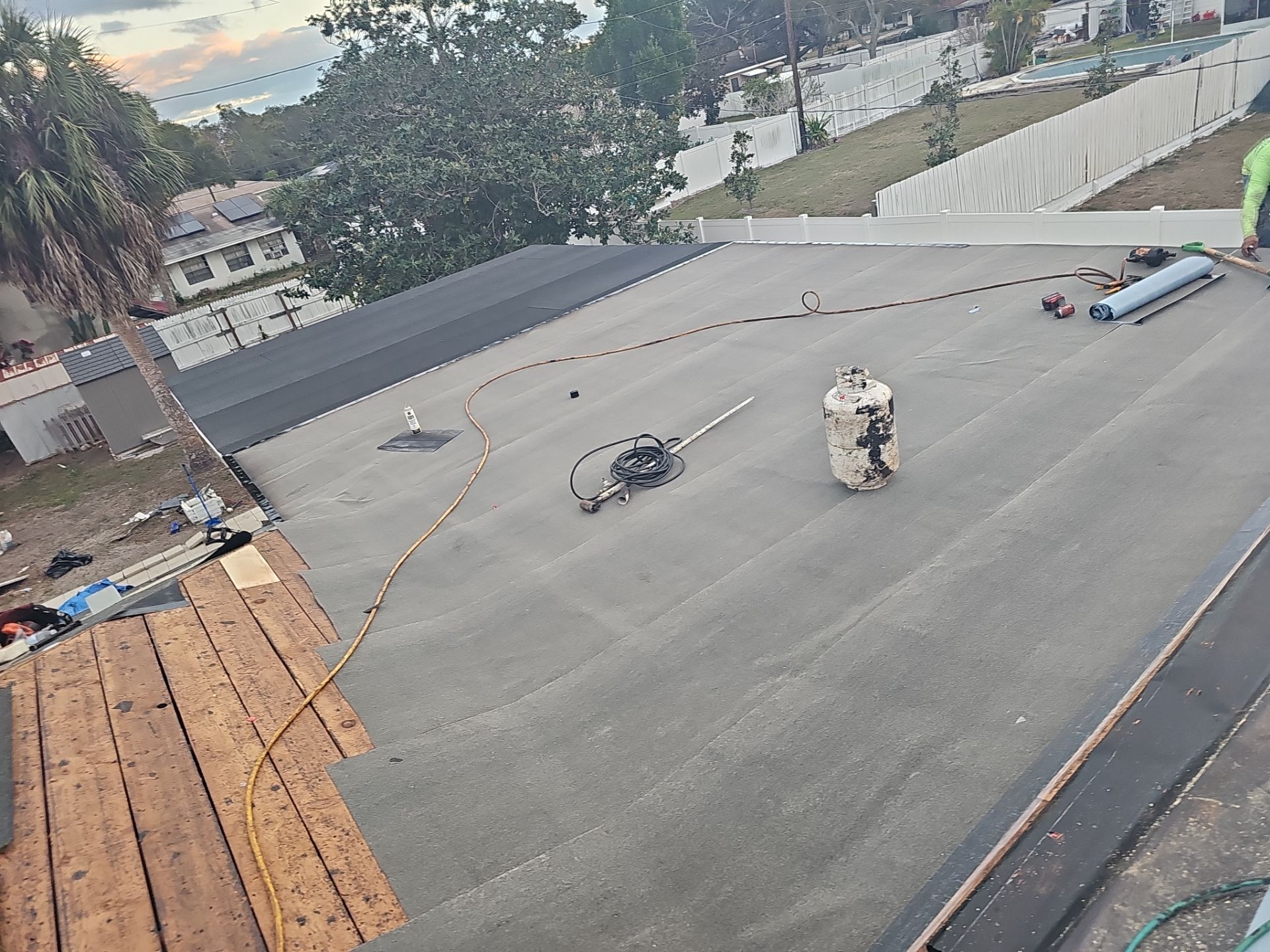 Project in Clearwater 33756 by Mitchell Roofing Company LLC 