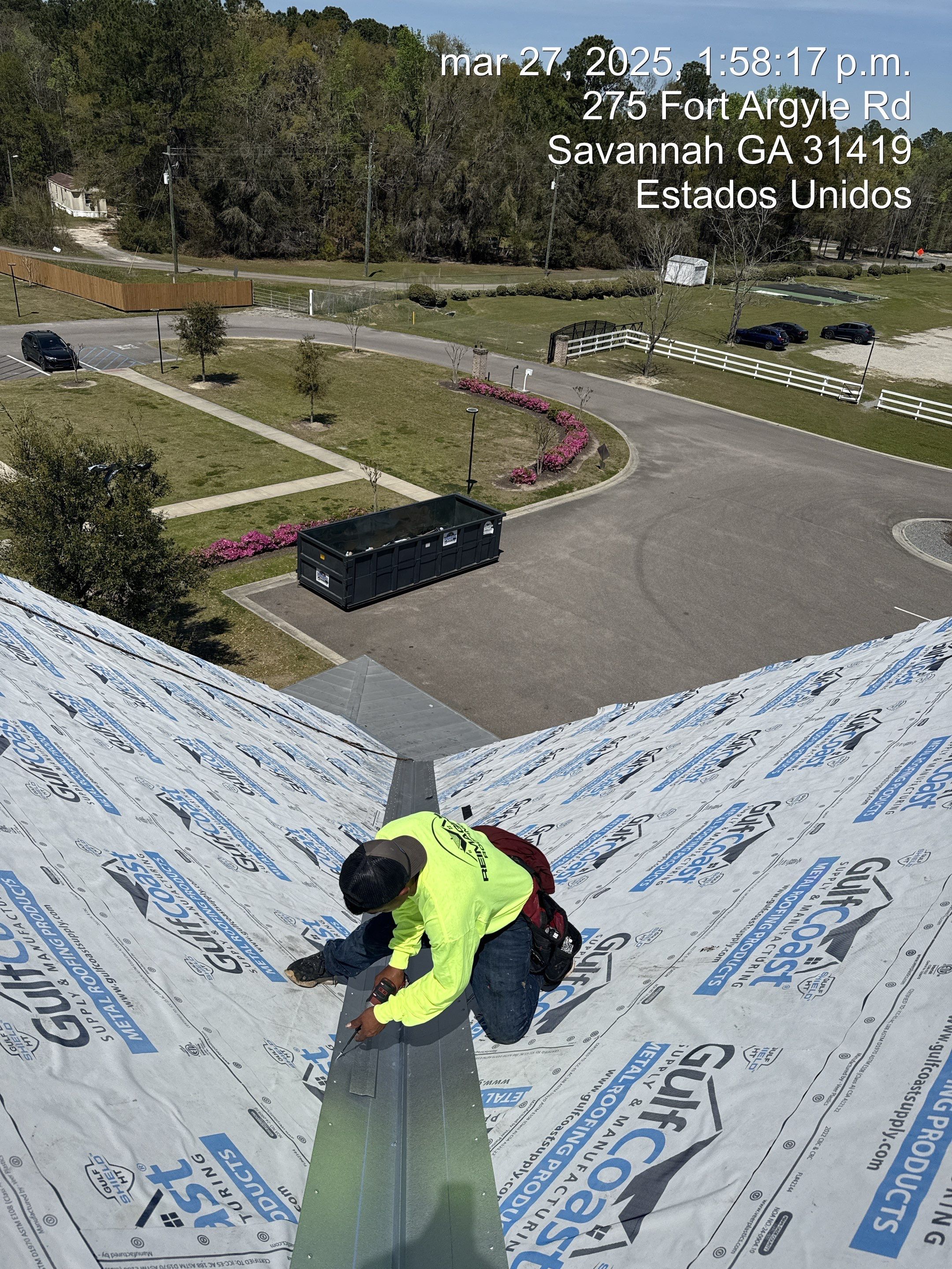 Arctic White Standing Seam by Reimagine Roofing